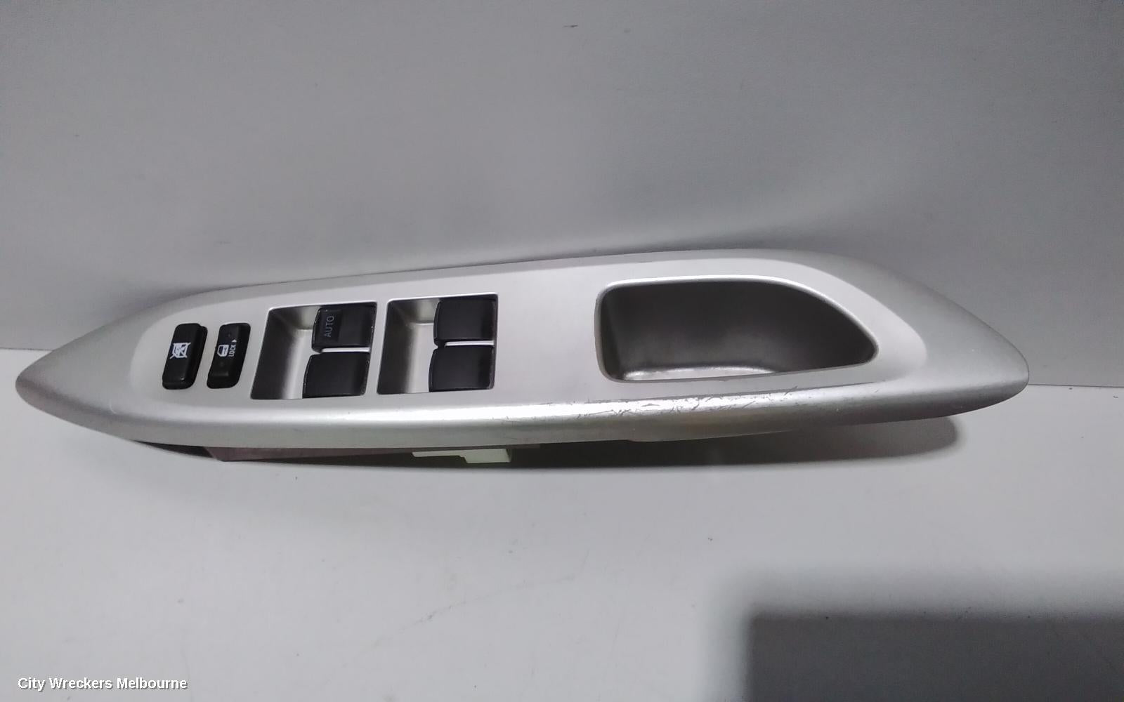 TOYOTA YARIS PWR DR WIND SWITCH, RH FRONT (MASTER SWITCH), 4 SWITCH TYPE, 5DR HATCH/SEDAN, NCP9#, 10/2005 ONWARDS - Image 3
