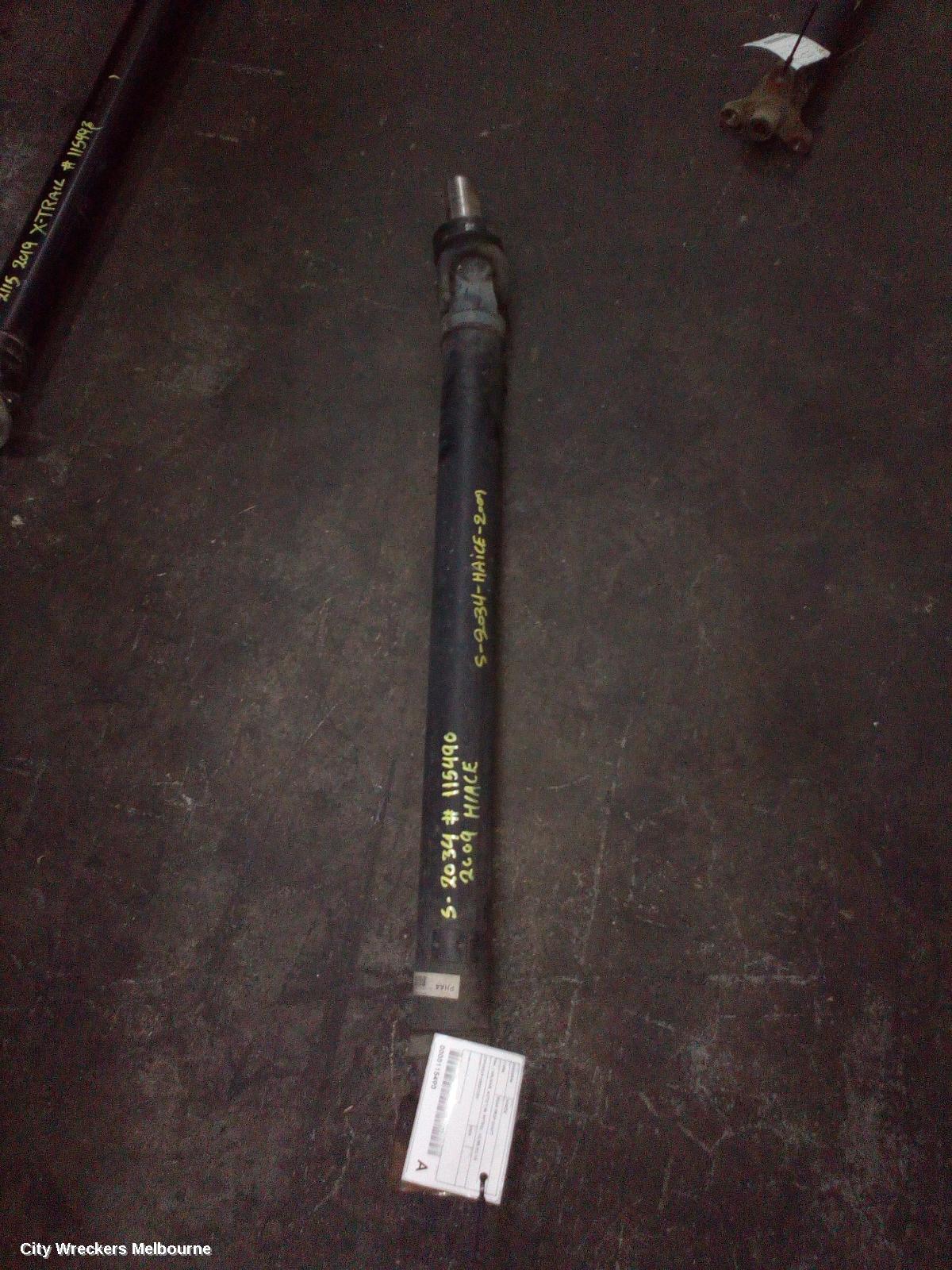 TOYOTA HIACE REAR DRIVE SHAFT, TRH, LWB/SWB, AUTO T/M, PETROL, 03/2005 - 02/2015 - Image 2