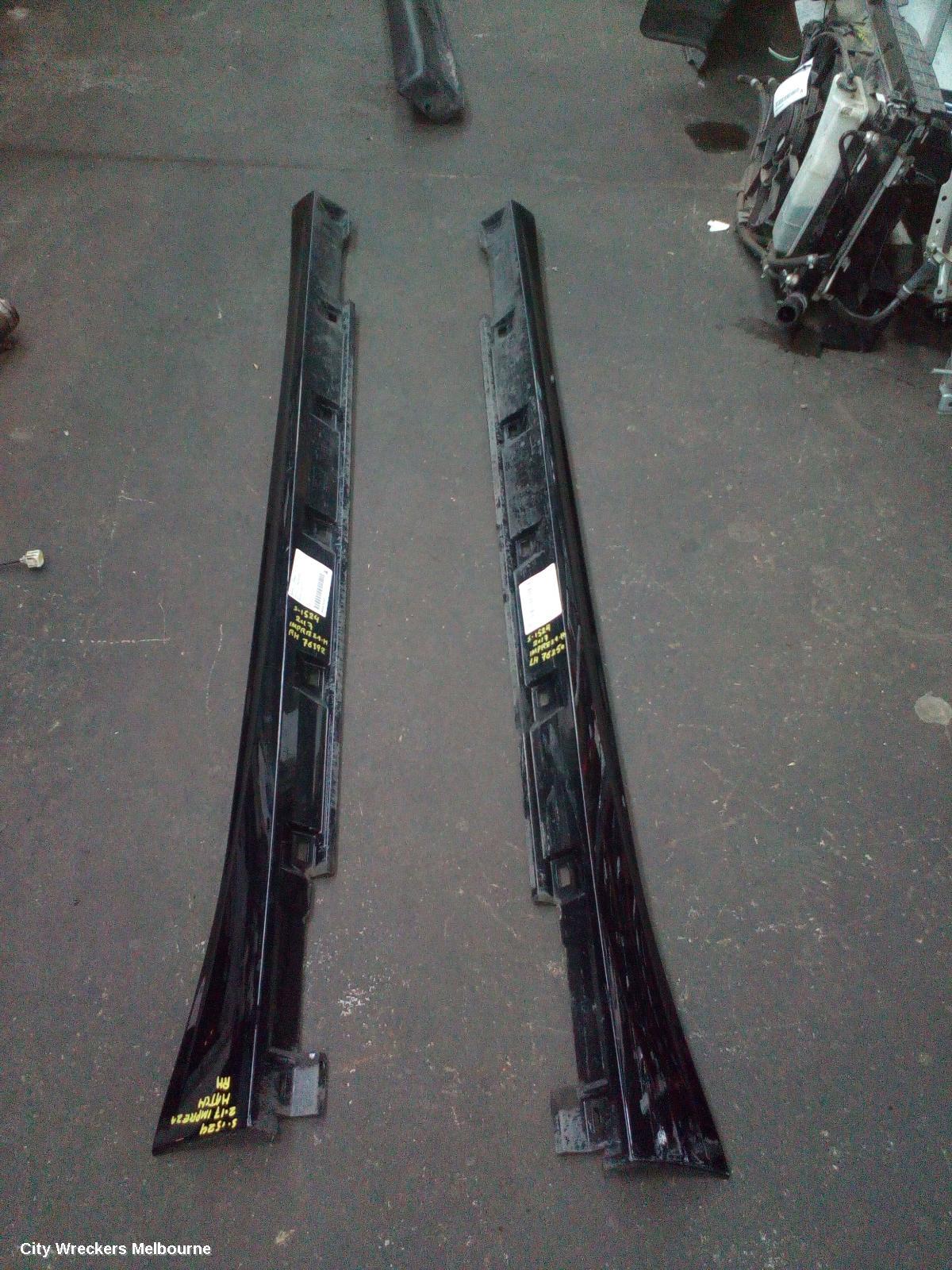 SUBARU IMPREZA SIDE STEP/SKIRT, SIDE SKIRT, LH SIDE, G5, 11/2016 ONWARDS - Image 2
