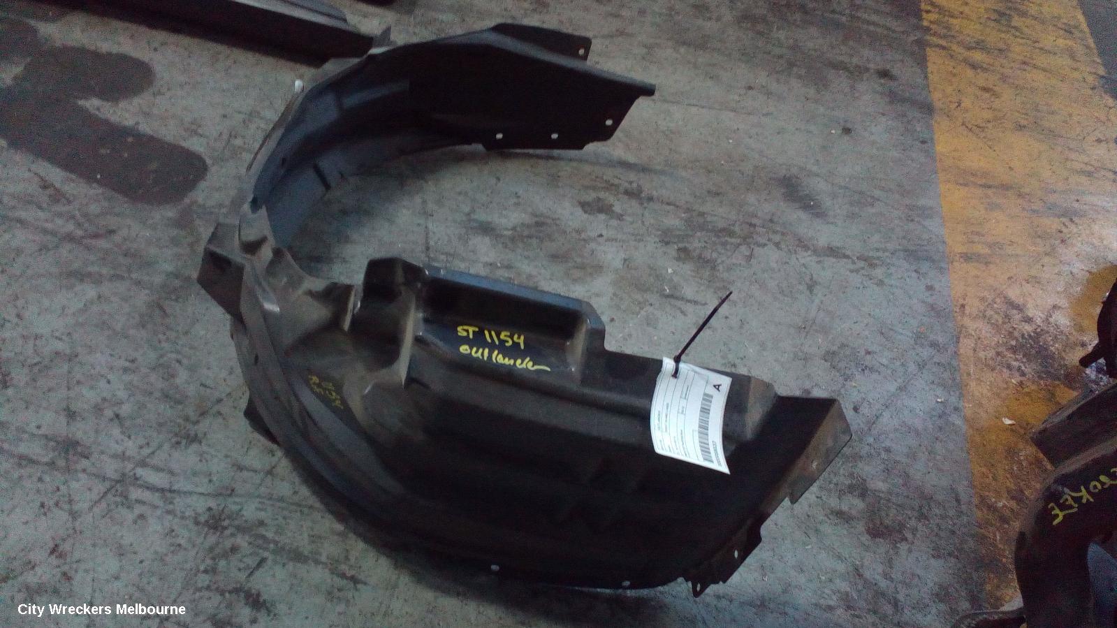 MITSUBISHI OUTLANDER RIGHT GUARD LINER, ZJ, 10/2012 - 02/2014 - Image 2