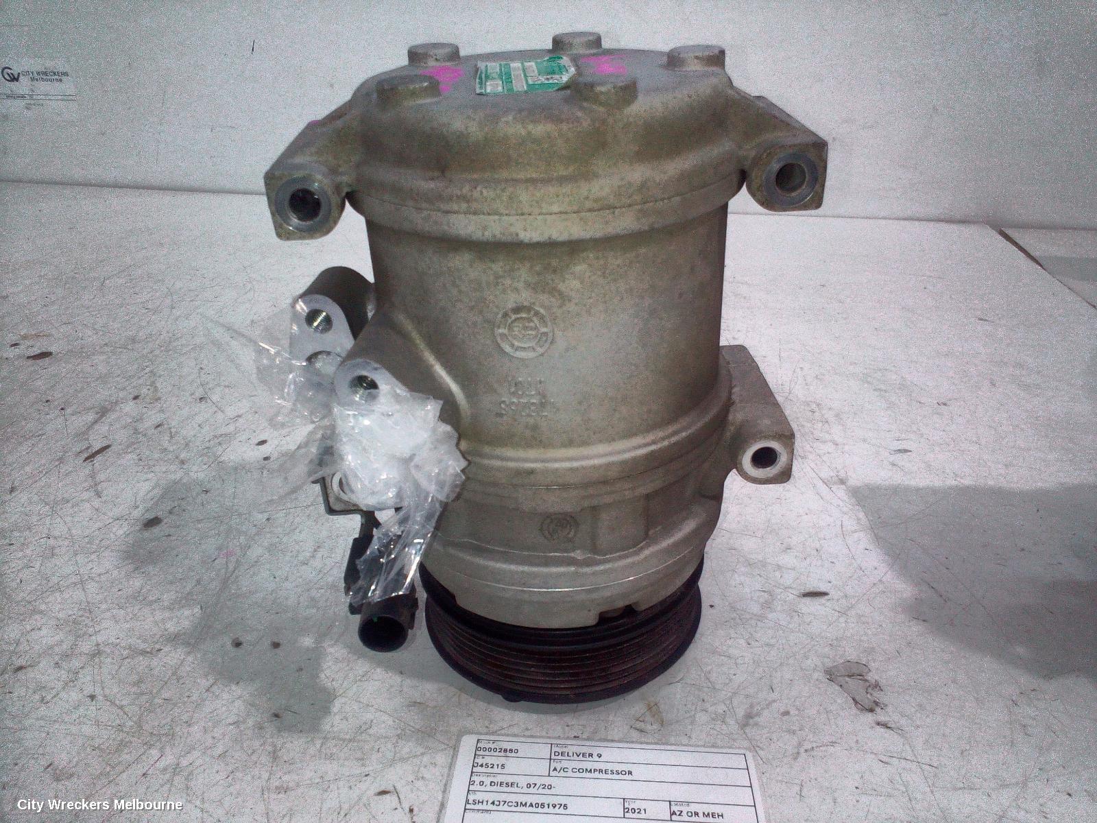 LDV DELIVER 9 A/C COMPRESSOR, 2.0, DIESEL, 07/2020 ONWARDS - Image 3