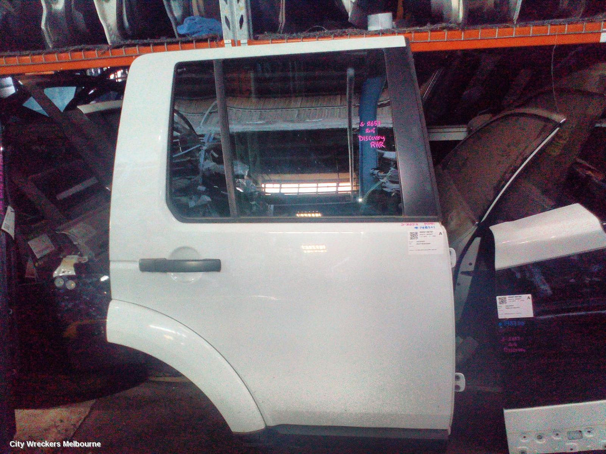 LAND ROVER DISCOVERY RIGHT REAR DOOR, L319, NON CENTRE MOULD TYPE, 10/2009 - 12/2016 - Image 1