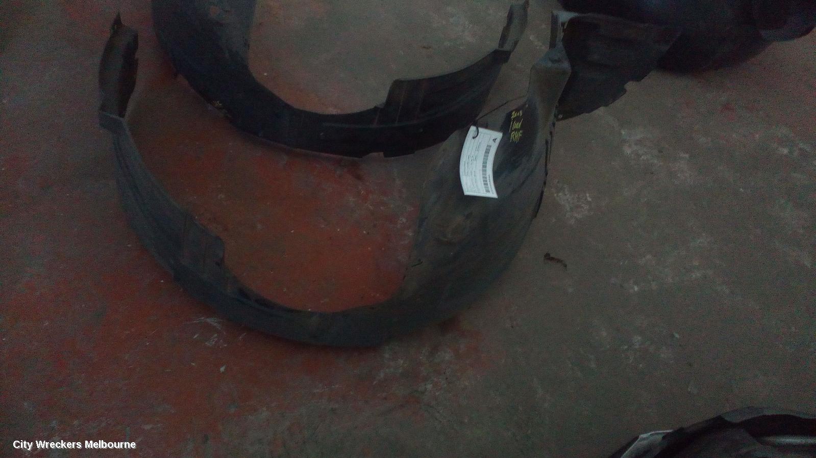 HYUNDAI ILOAD/IMAX RIGHT GUARD LINER, TQ, ILOAD/IMAX, FRONT, 11/2007 - 02/2018 - Image 1
