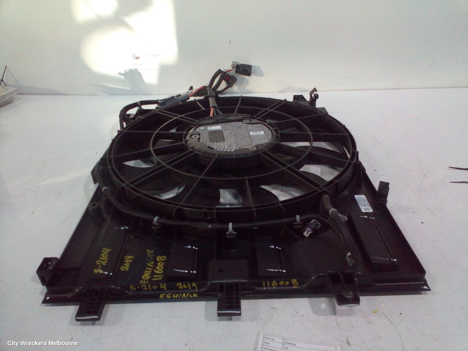 HOLDEN EQUINOX FAN, RADIATOR FAN, 2.0, PETROL, EQ 09/2017 - 12/2020 - Image 1