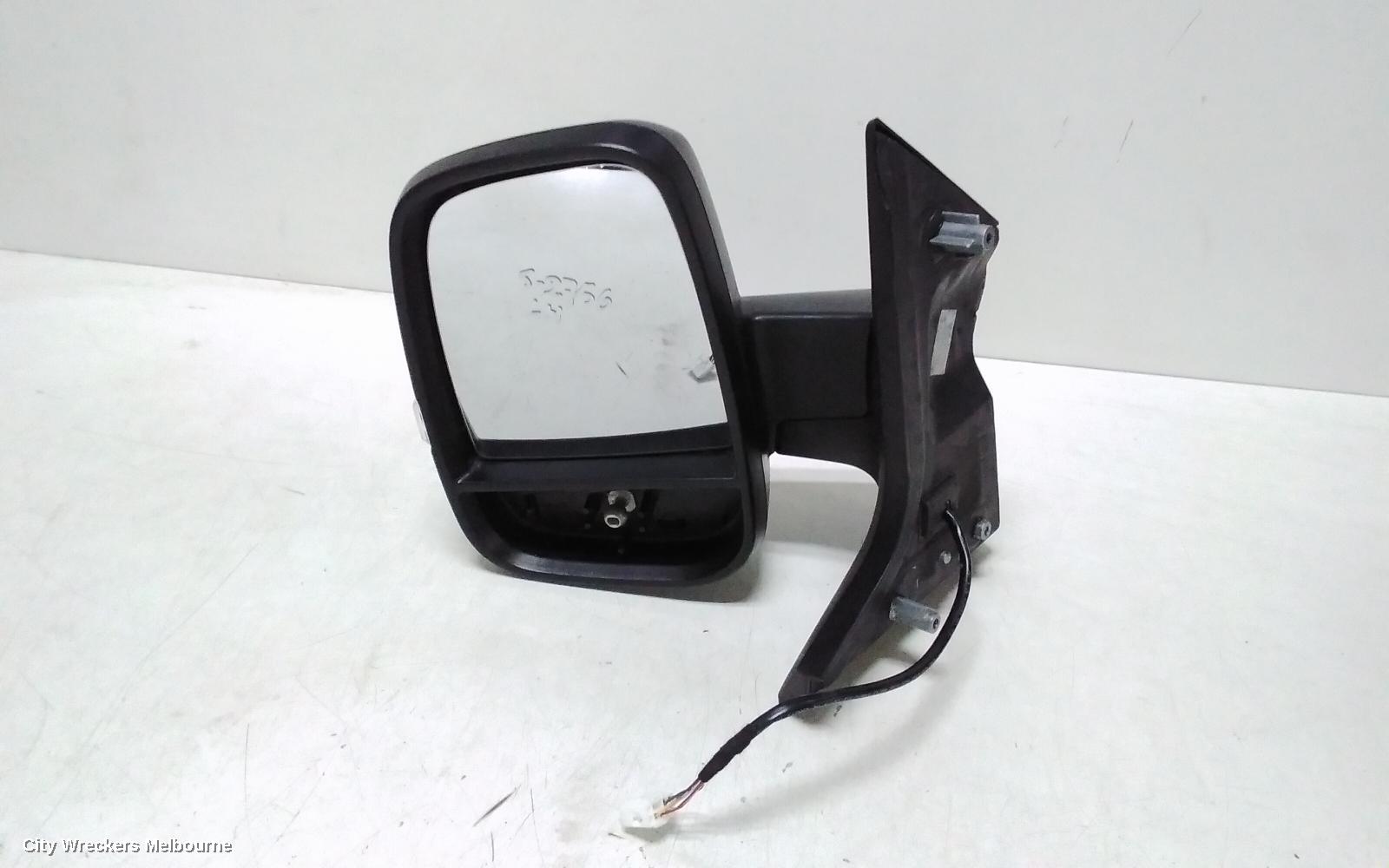 LDV DELIVER 9 LEFT DOOR MIRROR, NON POWER FOLD, NON BLIND SPOT TYPE, BLACK, 07/2020 ONWARDS - Image 1