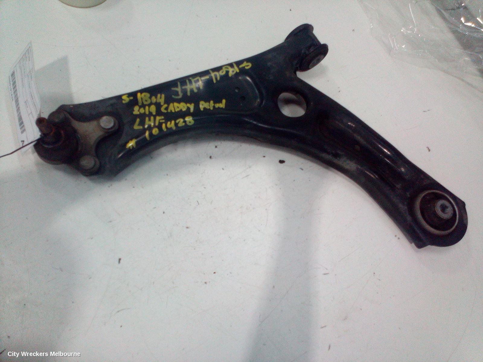 VOLKSWAGEN CADDY LEFT FRONT LOWER CONTROL ARM, 2KN, 12/2015 - 02/2021 - Image 2