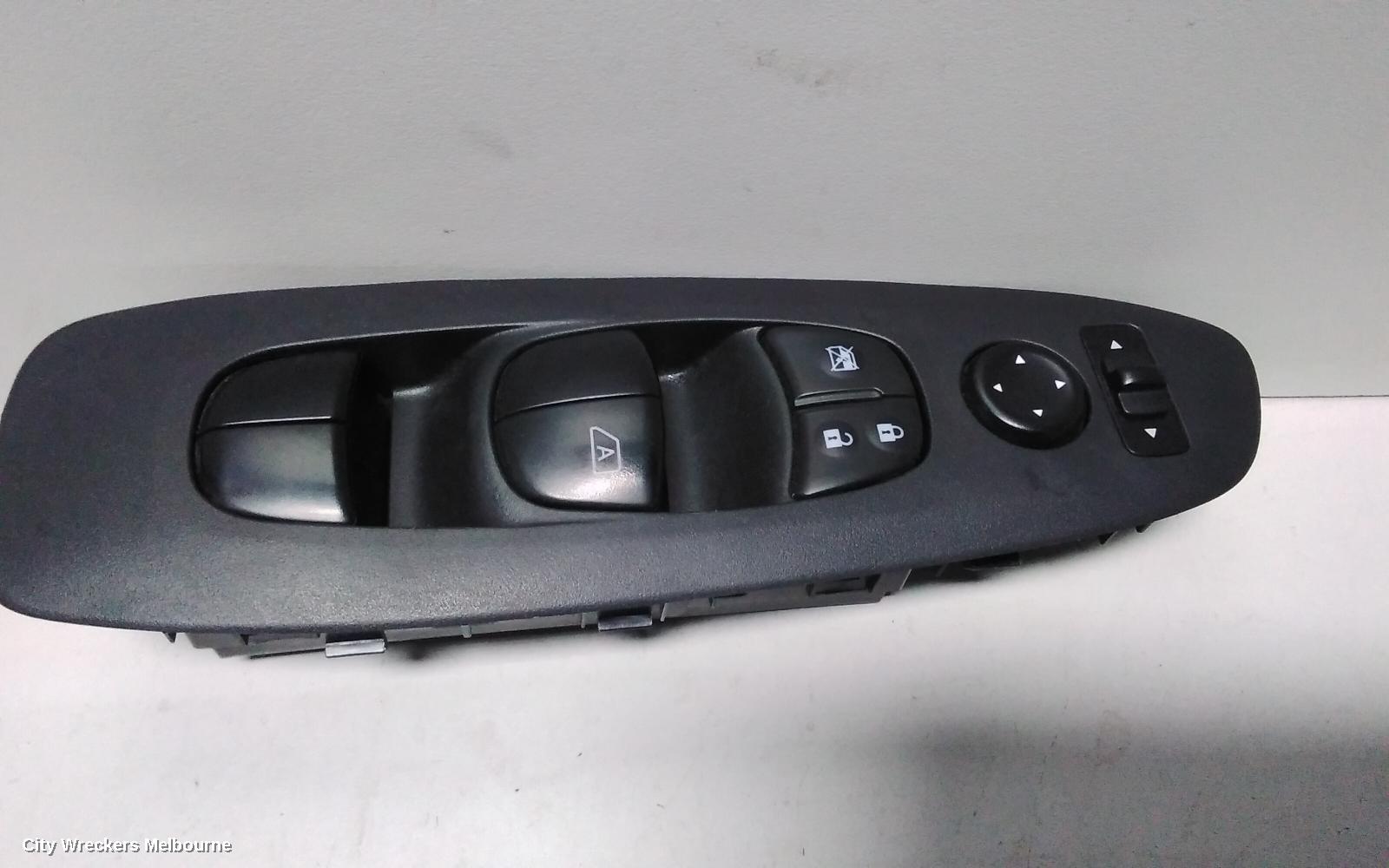 NISSAN PATHFINDER PWR DR WIND SWITCH, RH FRONT (MASTER SWITCH), R52, 10/2013 - 04/2021 - Image 2