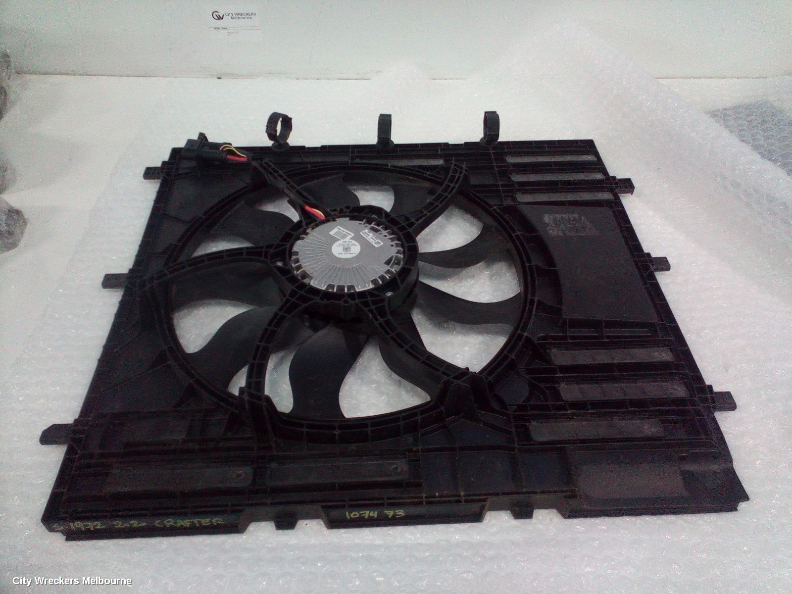 VOLKSWAGEN CRAFTER FAN, RADIATOR FAN, DIESEL, SY1, 08/2017 ONWARDS - Image 2