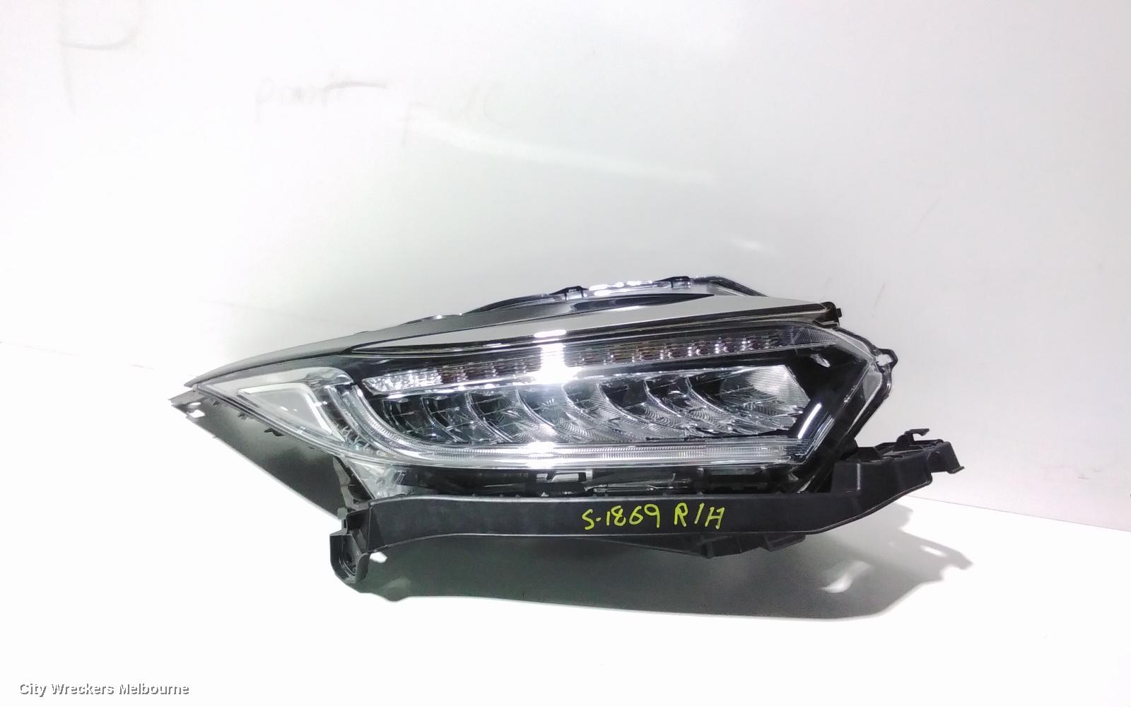 HONDA HRV RIGHT HEADLAMP, RU5, VTI-S/RS/VTI-LX, LED TYPE, 07/2018 - 10/2021 - Image 3