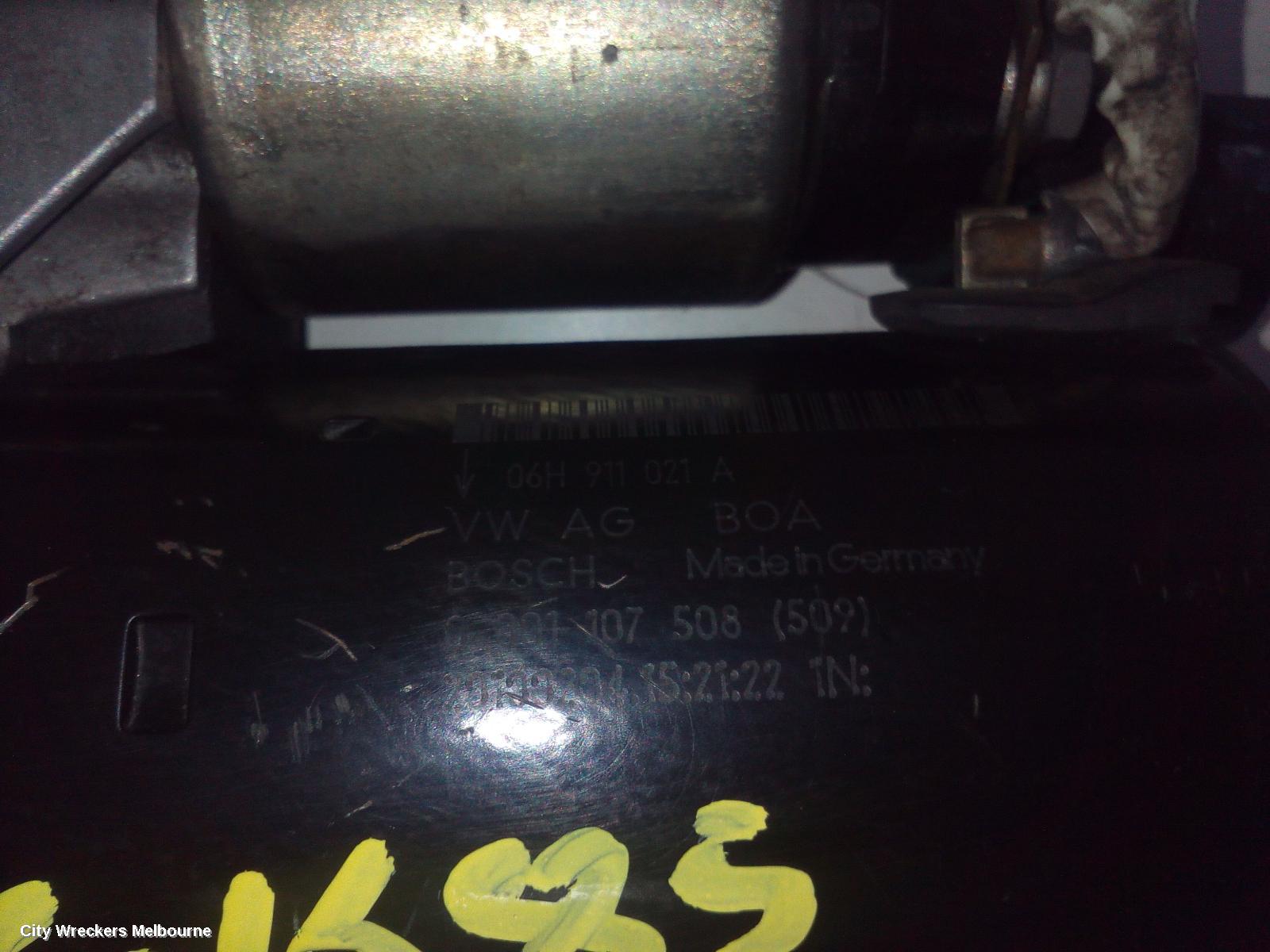 AUDI Q5 STARTER, PETROL, 2.0, CDNB/CDNC CODE, BOSCH, 8R, 03/2009 - 11/2012 - Image 1
