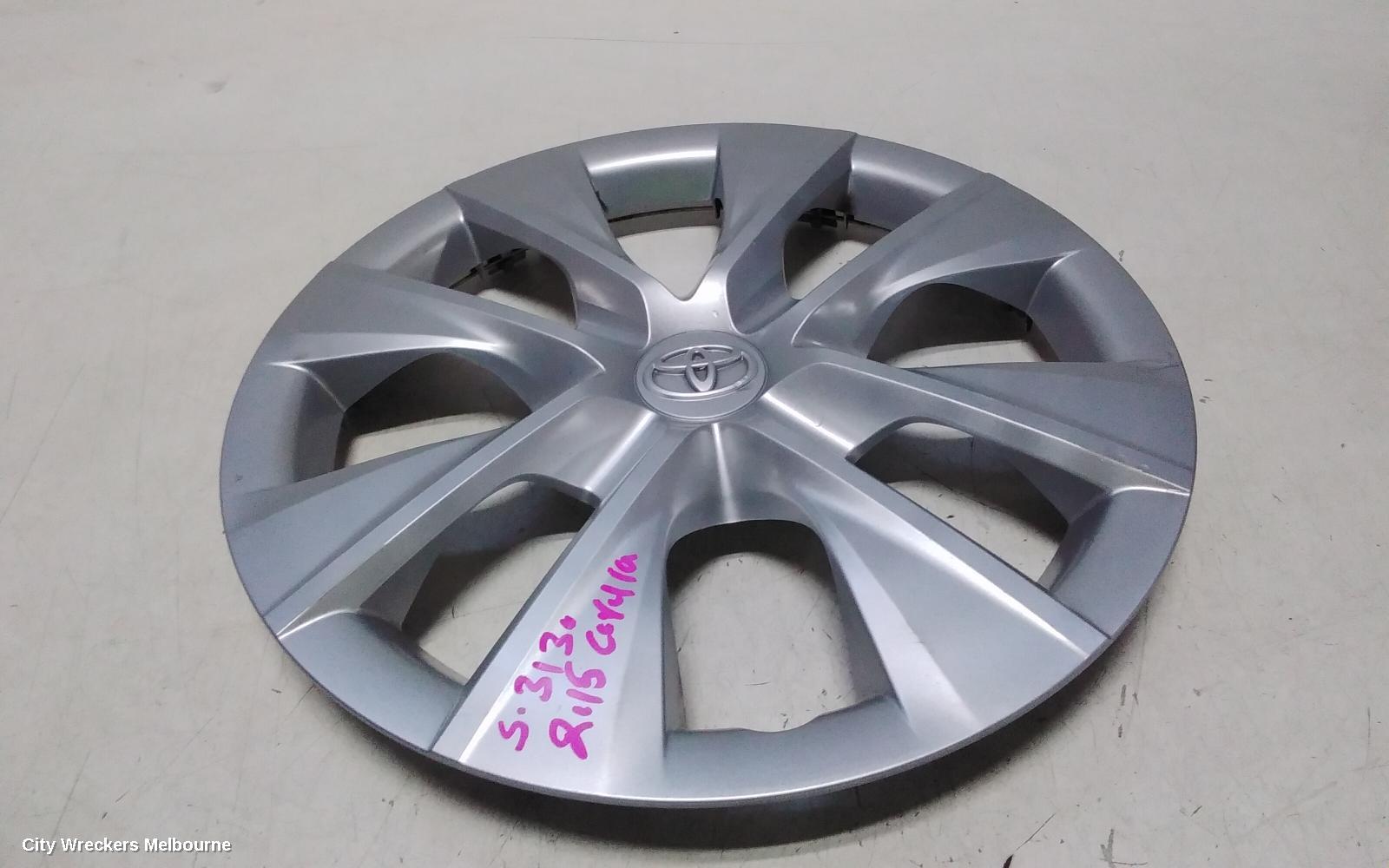 TOYOTA COROLLA WHEEL COVER/HUB CAP, ZRE172R, SEDAN, 12/2013 - 06/2019 - Image 2
