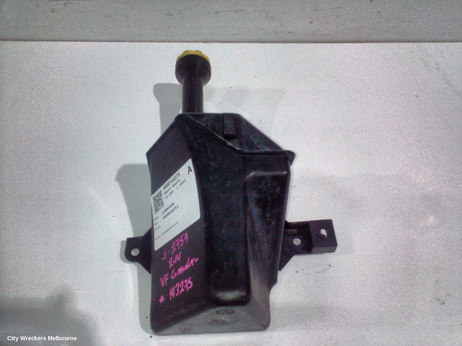 HOLDEN COMMODORE OVERFLOW BOTTLE, VE-VF, 08/2006 - 12/2017 - Image 1