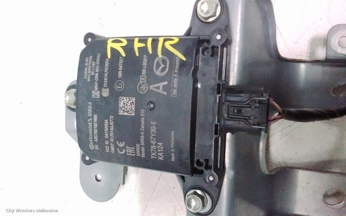 MAZDA CX9 REVERSE CAMERA, BLIND SPOT MONITOR SENSOR (RH REAR BEHIND BUMPER), TC, 07/2016 - 12/2024 - Image 2