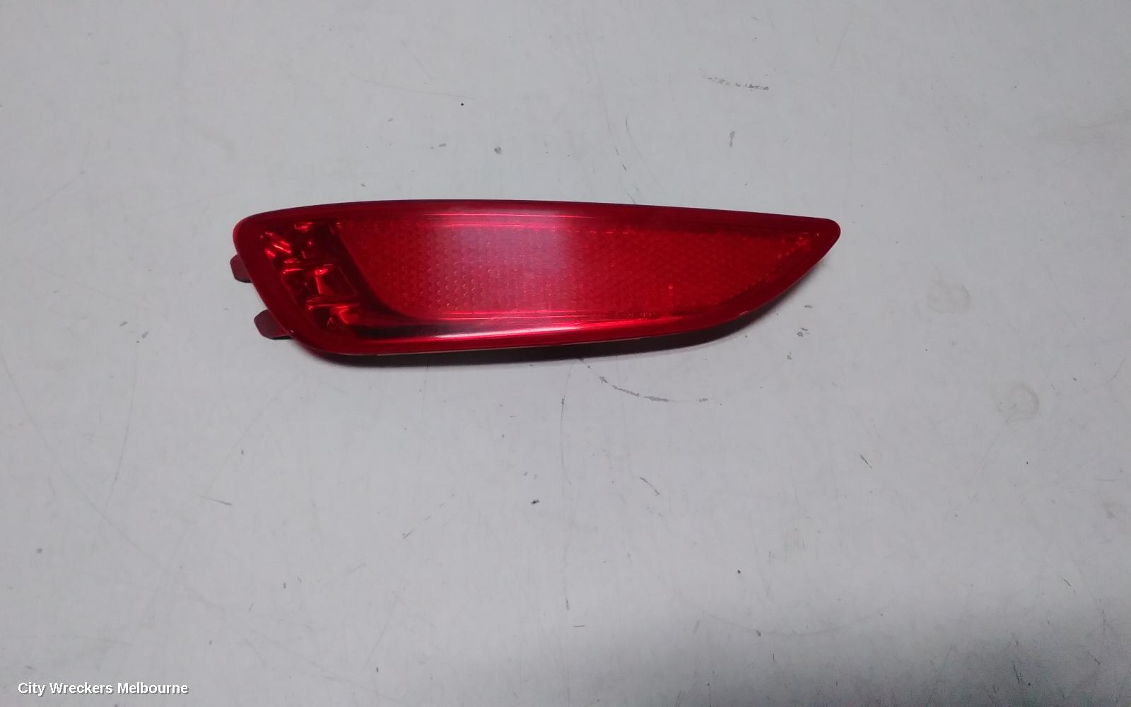 HYUNDAI ACCENT LEFT TAILLIGHT, BUMPER REFLECTOR, RB, ACTIVE/ELITE, HATCH, 07/2011 - 12/2019 - Image 1