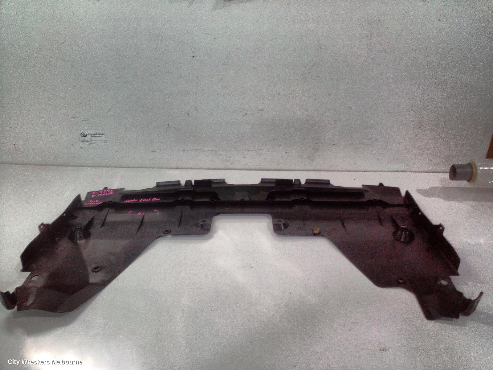 SUBARU LIBERTY, 5TH GEN 09/2009 - 11/2014, LOWER BUMPER SPLASH TRAY ONLY : 146164 - Image 1