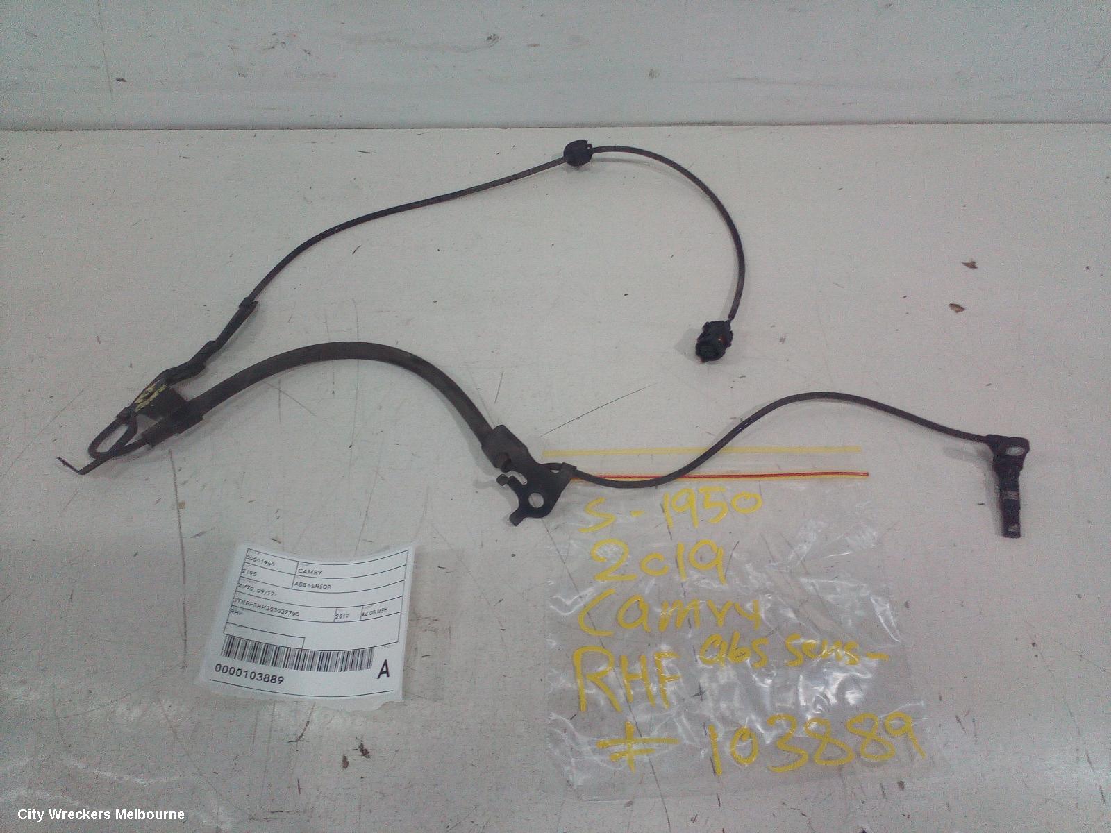 TOYOTA CAMRY ABS SENSOR, RH FRONT, XV70, 2AR-FE, 09/2017 - 01/2021 - Image 2