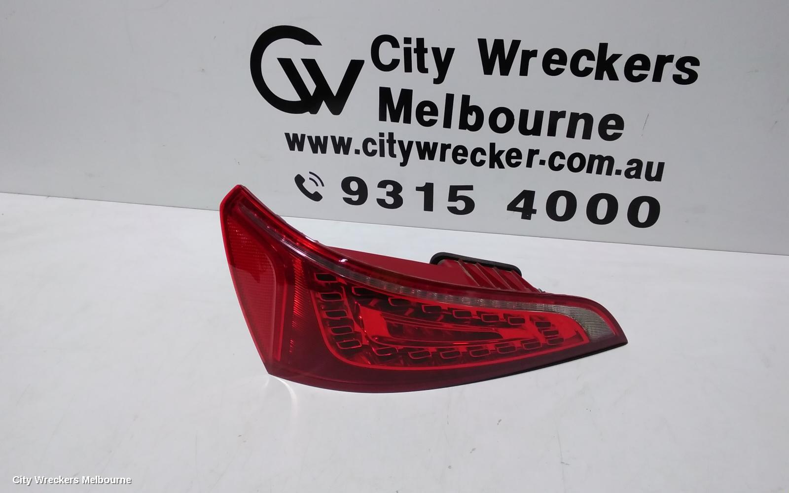 AUDI Q5 LEFT TAILLIGHT, IN TAILGATE, 8R, LED TYPE, 03/2009 - 09/2012 - Image 2