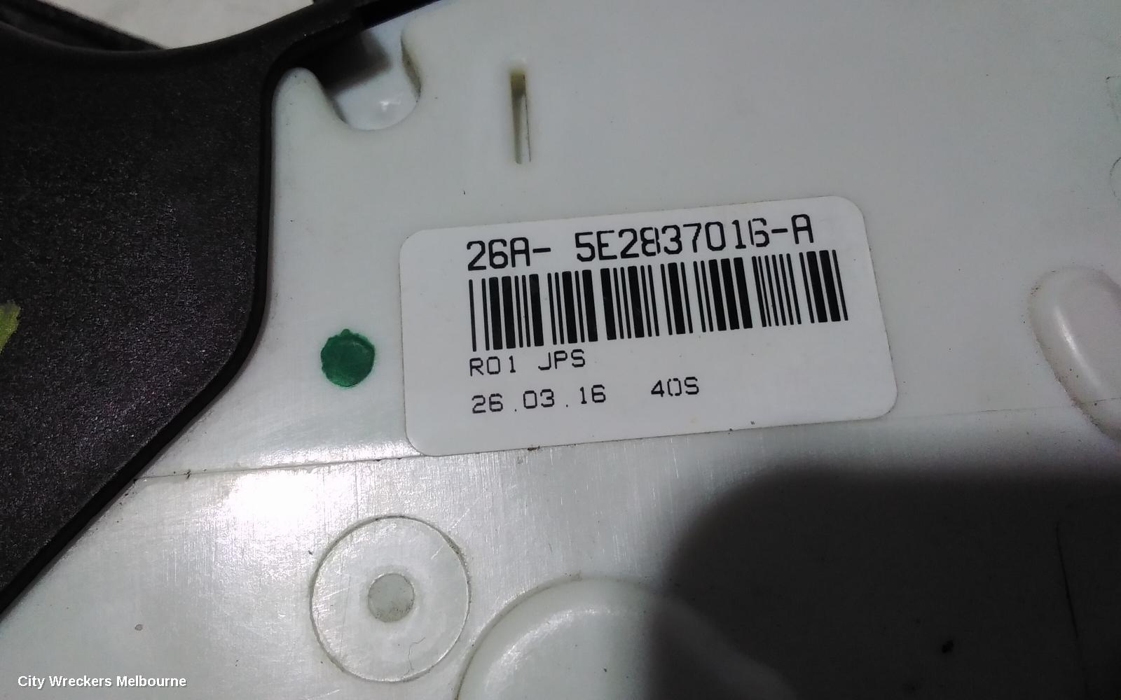 VOLKSWAGEN PASSAT DOOR/BOOT/GATE LOCK, B8/MK7, RIGHT FRONT DOOR, 06/2015 ONWARDS - Image 3