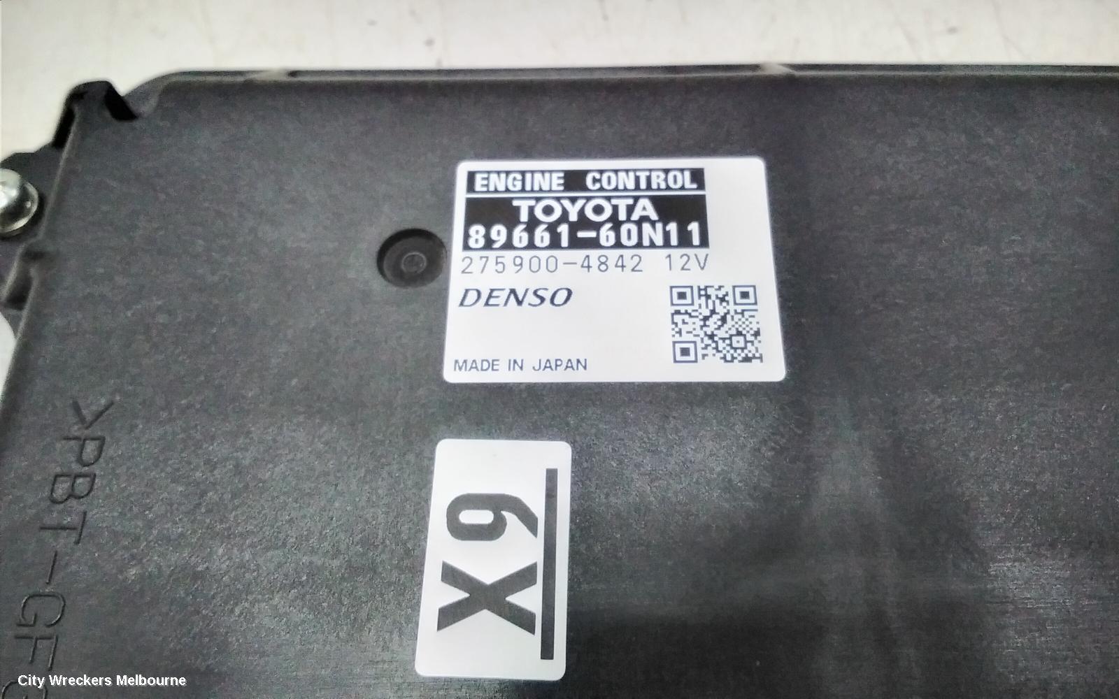TOYOTA PRADO ECU, 150 SERIES, ENGINE ECU, 3.0, DIESEL, 1KD-FTV, AUTO, P/N 8966160N11, ECU ONLY, 10/2011 - 08/2013 - Image 3