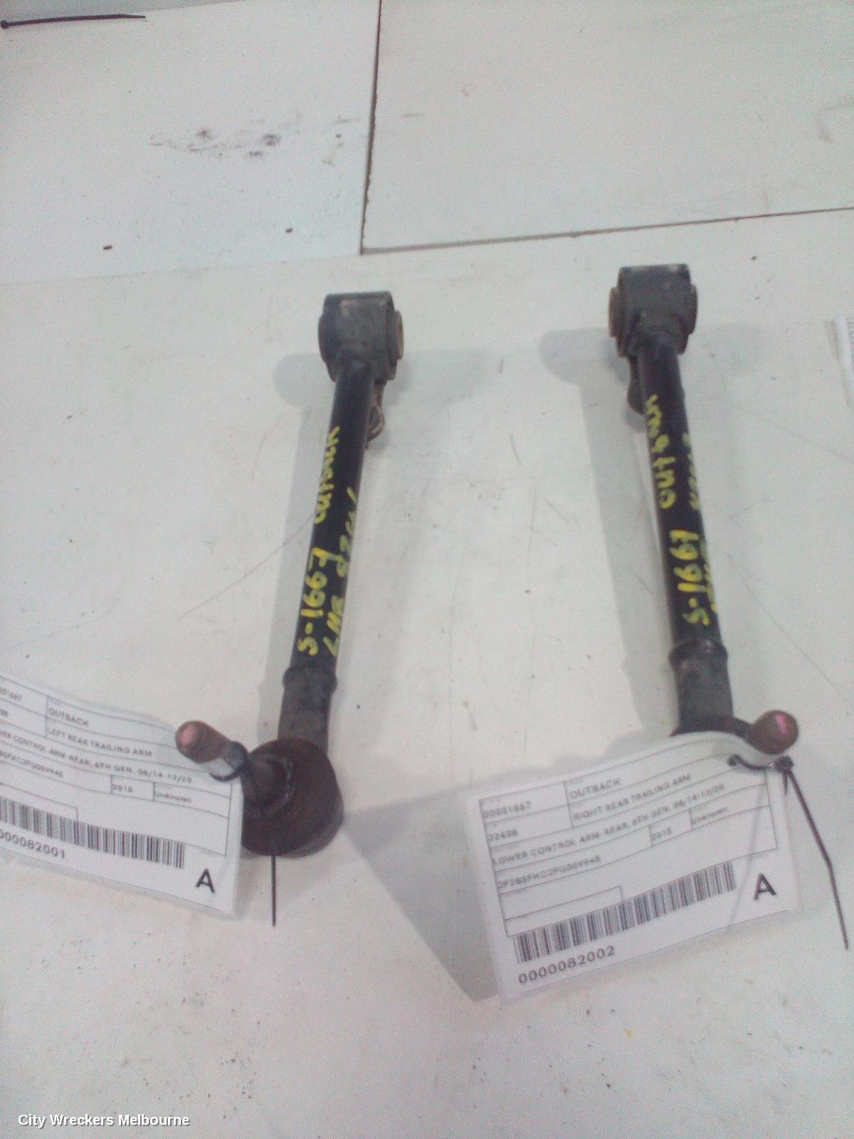 SUBARU OUTBACK RIGHT REAR TRAILING ARM, LOWER CONTROL ARM-REAR, 6TH GEN, 08/2014 - 12/2020 - Image 2