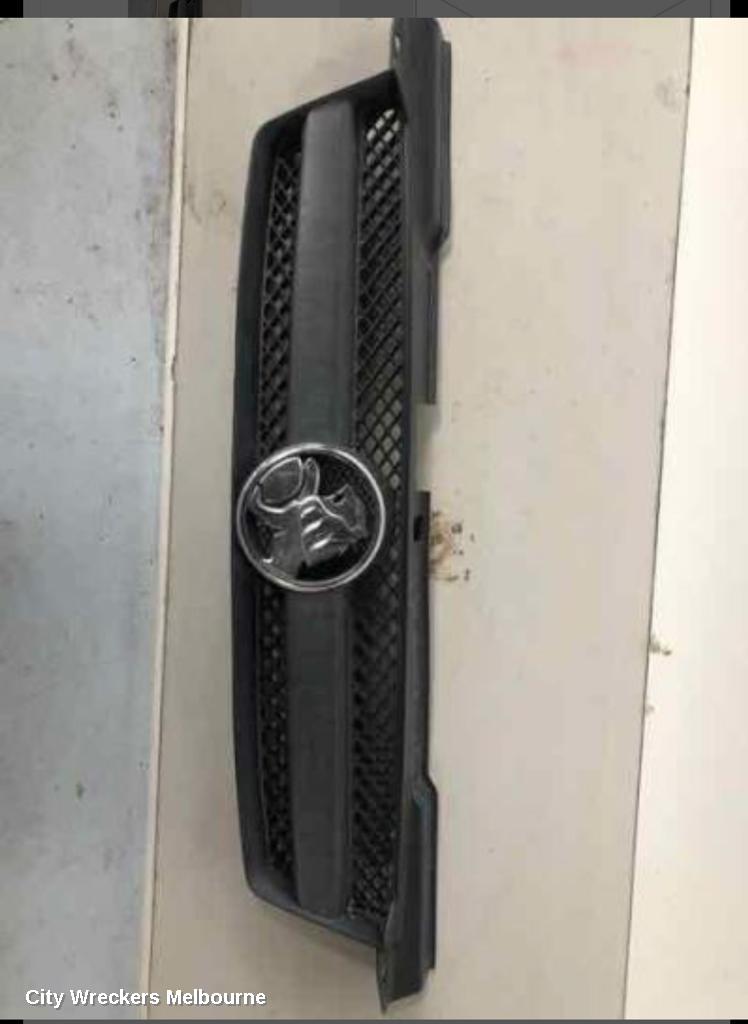 HOLDEN BARINA GRILLE, RADIATOR GRILLE, TK, HATCH, 12/2005 - 06/2008 - Image 1
