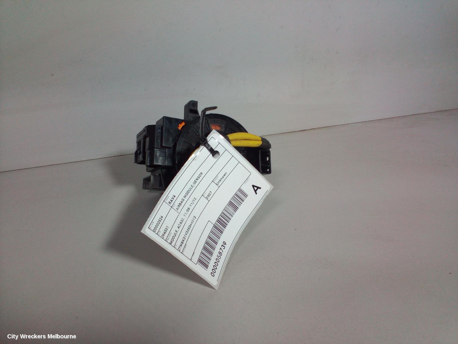 TOYOTA RAV4 AIRBAG MODULE/SENSOR, MODULE, ACA33, 11/2005 - 11/2012 - Image 1