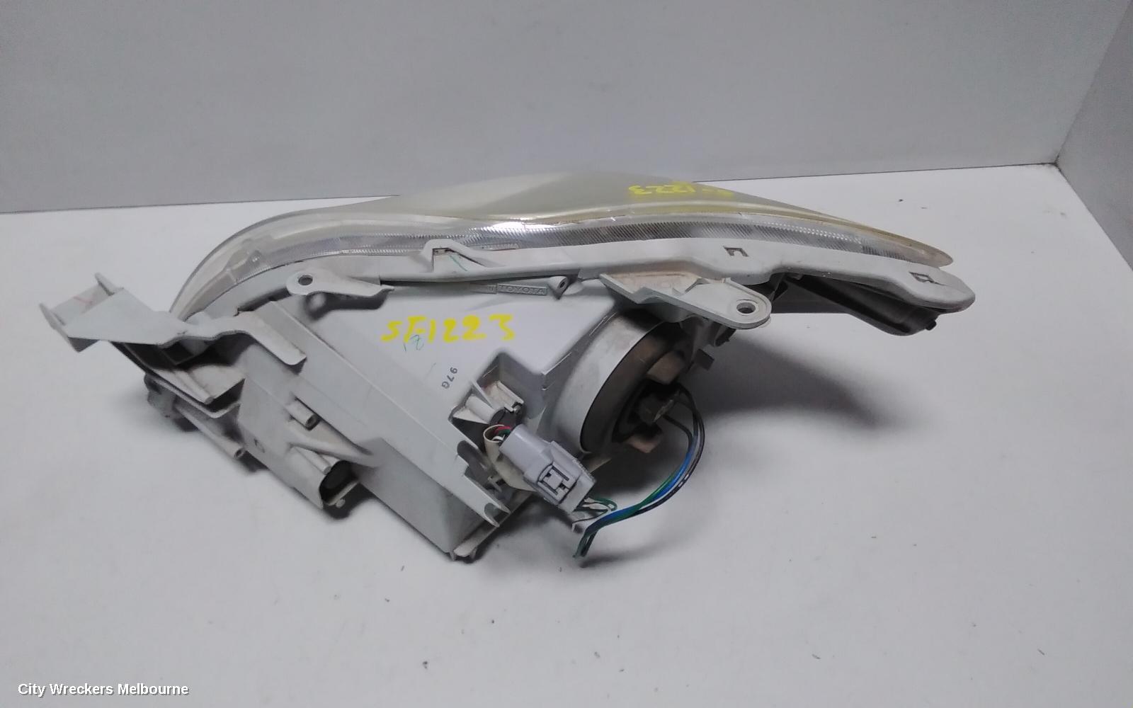 TOYOTA YARIS RIGHT HEADLAMP, NCP9#, SEDAN, NON HID, ELECT ADJ, LENS# 52163, 03/2006 - 06/2016 (AUS ONLY) - Image 3