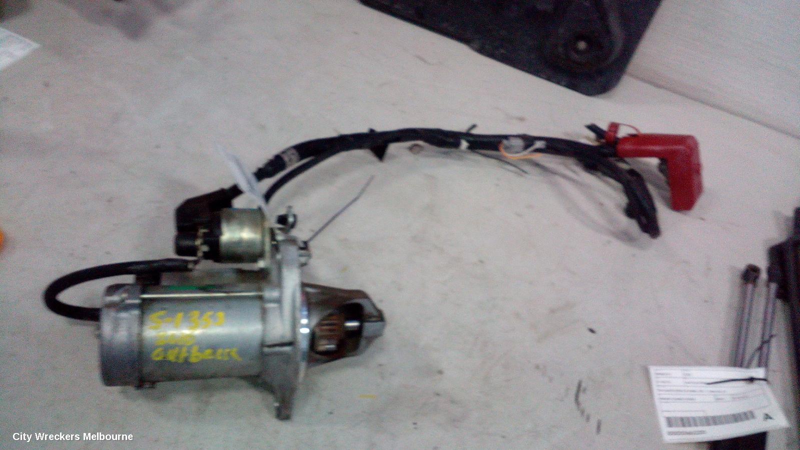 SUBARU OUTBACK STARTER, PETROL, FB25, AUTO, CVT, 6 SPEED, 6TH GEN, 08/2014 ONWARDS - Image 3