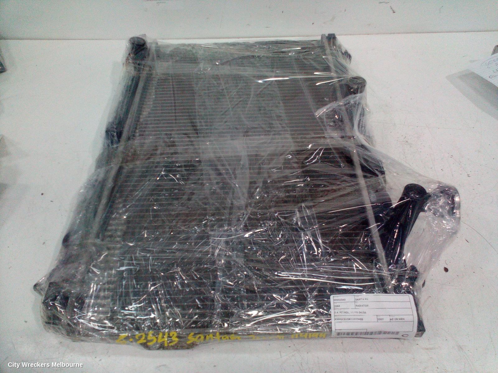 HYUNDAI SANTA FE RADIATOR, 2.4, PETROL, 11/2000 - 04/2006 - Image 3