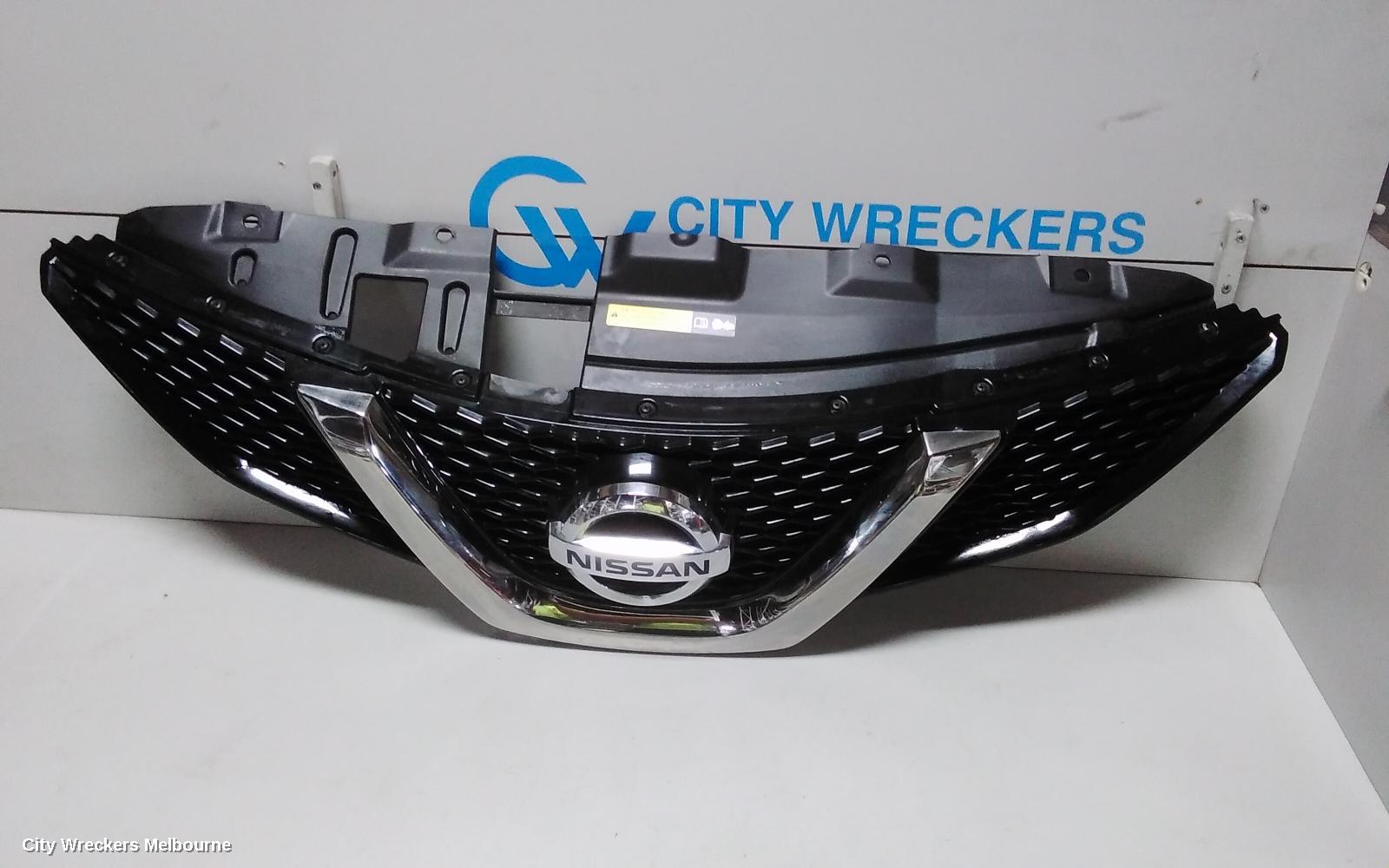 NISSAN QASHQAI GRILLE, RADIATOR GRILLE, J11, TI/TL, W/ CAMERA TYPE, 06/2014 - 09/2017 - Image 1