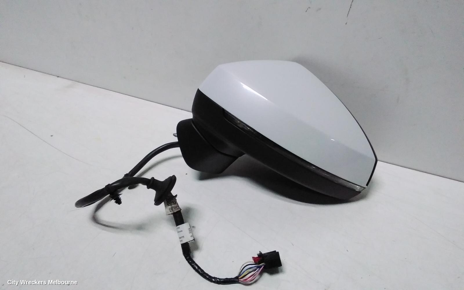 AUDI A3 LEFT DOOR MIRROR, 8V, S3, SEDAN, POWER FOLD, NON LANE CHANGE ASSIST TYPE (6XK/7Y0), 11/2013 - 04/2016 - Image 2