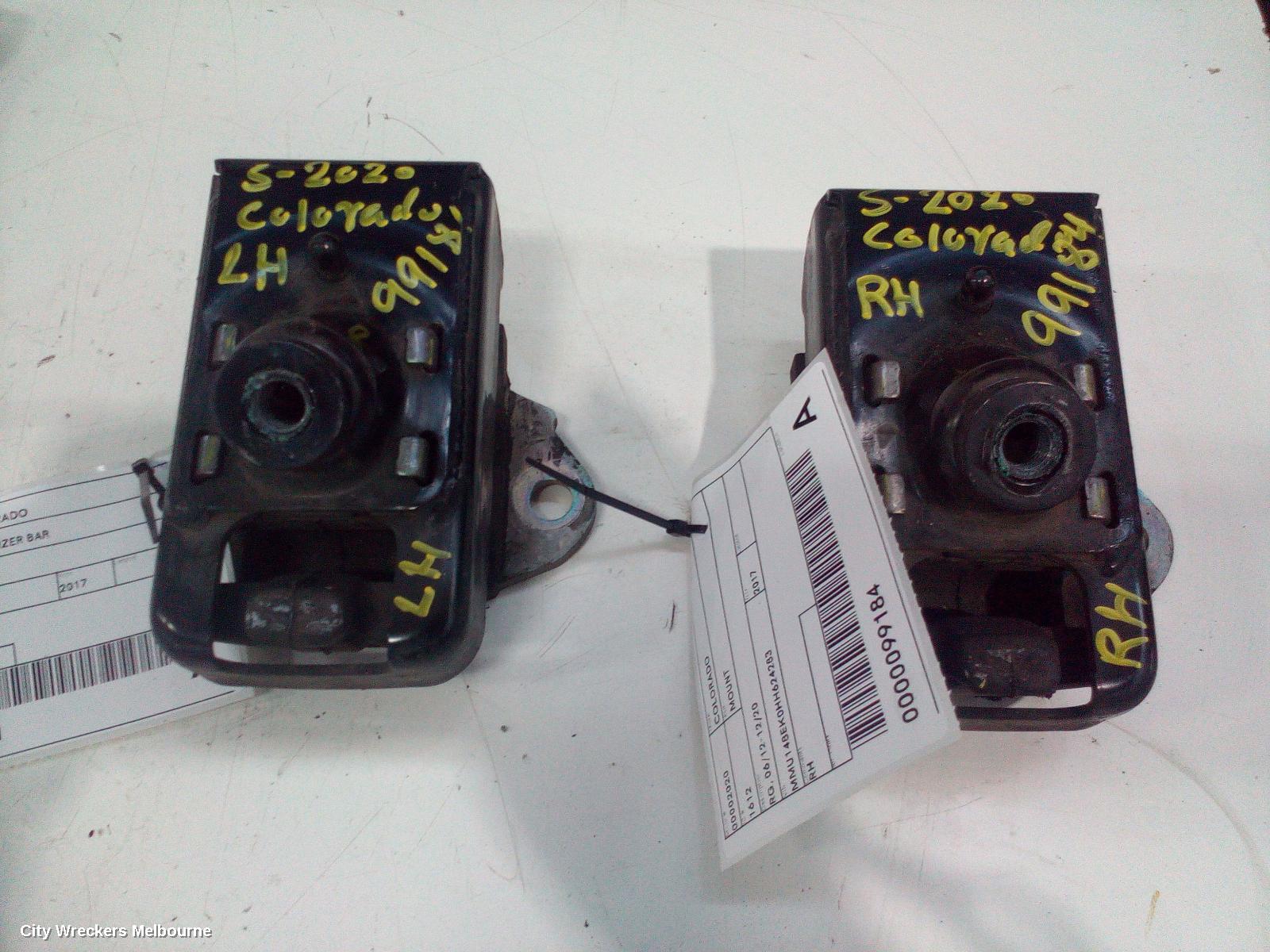 HOLDEN COLORADO MOUNT, RG, 06/2012 - 12/2020 - Image 3