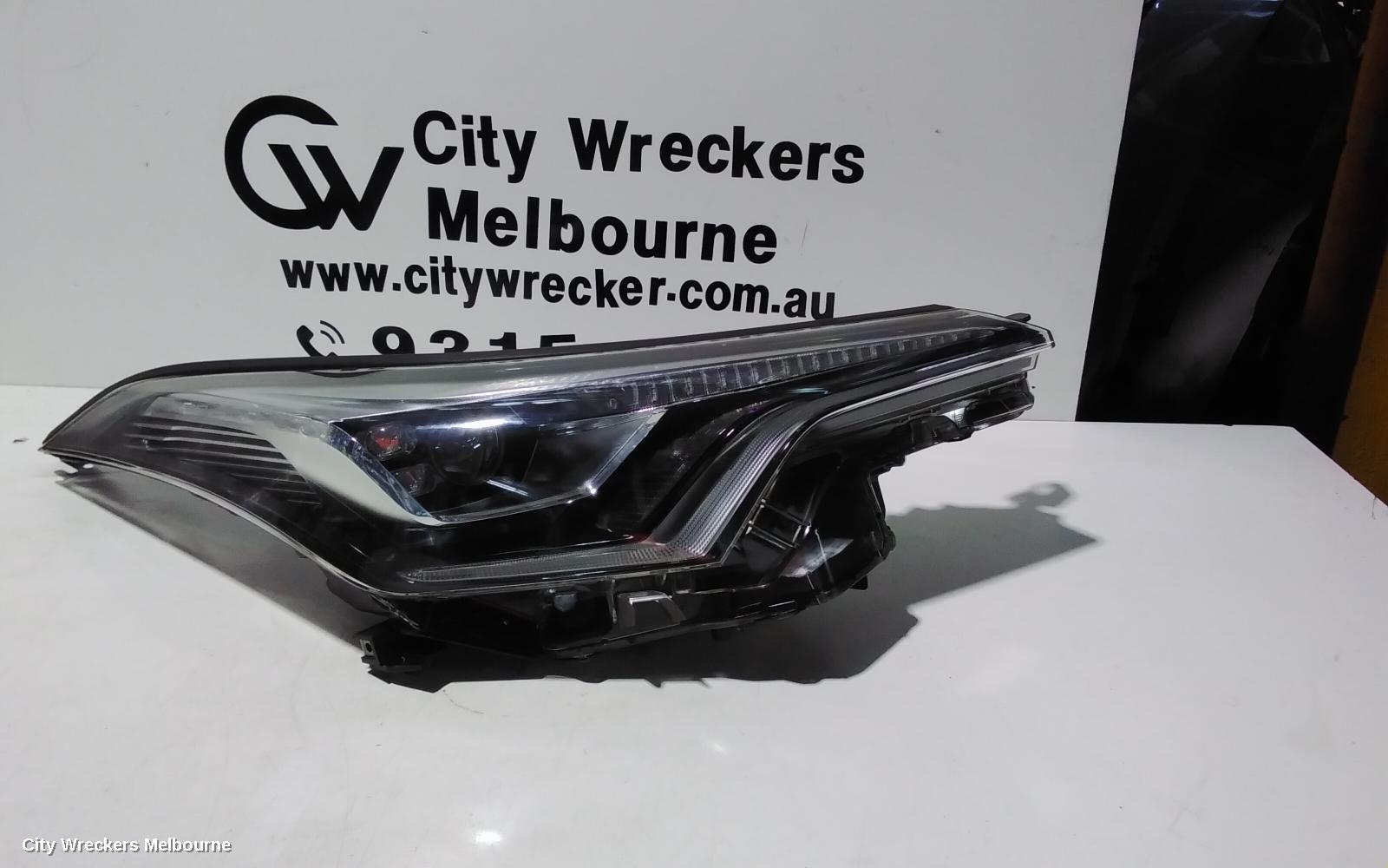 TOYOTA C-HR RIGHT HEADLAMP, GEN 1, LED TYPE, 12/2016 - 09/2019 - Image 1
