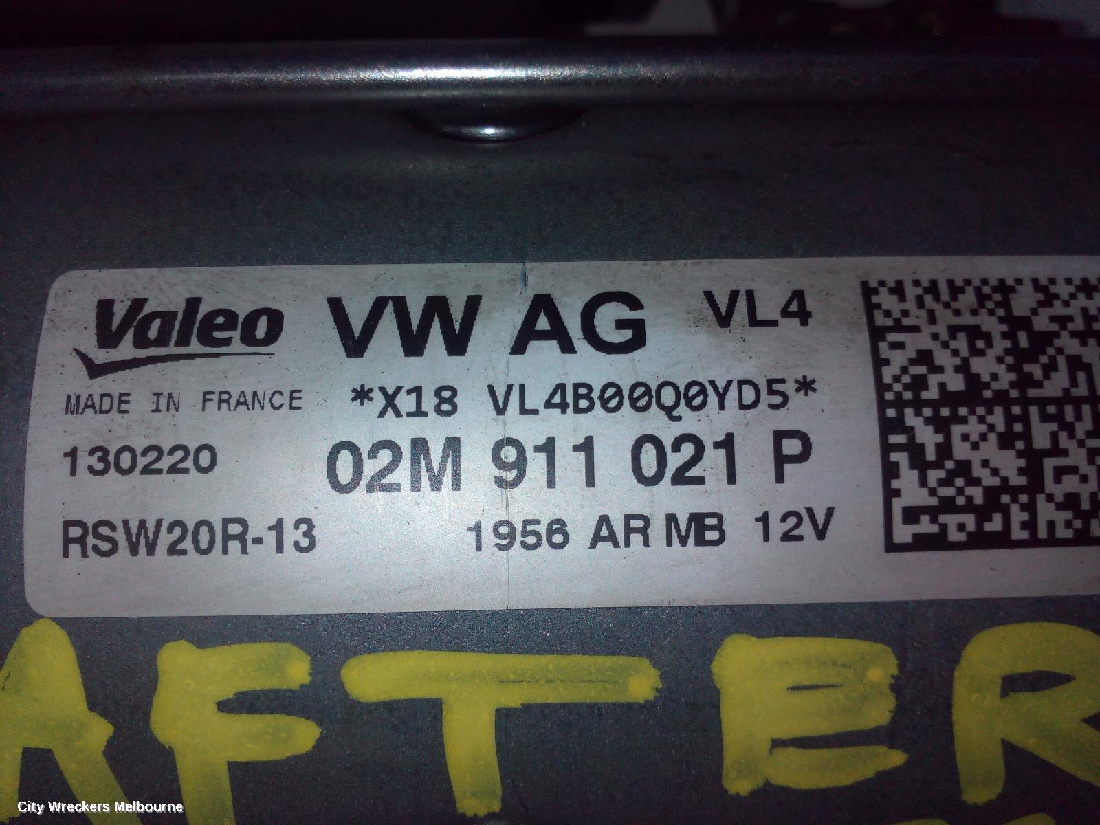 VOLKSWAGEN CRAFTER STARTER, DIESEL, 2.0, DAVA CODE, VALEO, SY1, 08/2017 ONWARDS - Image 1