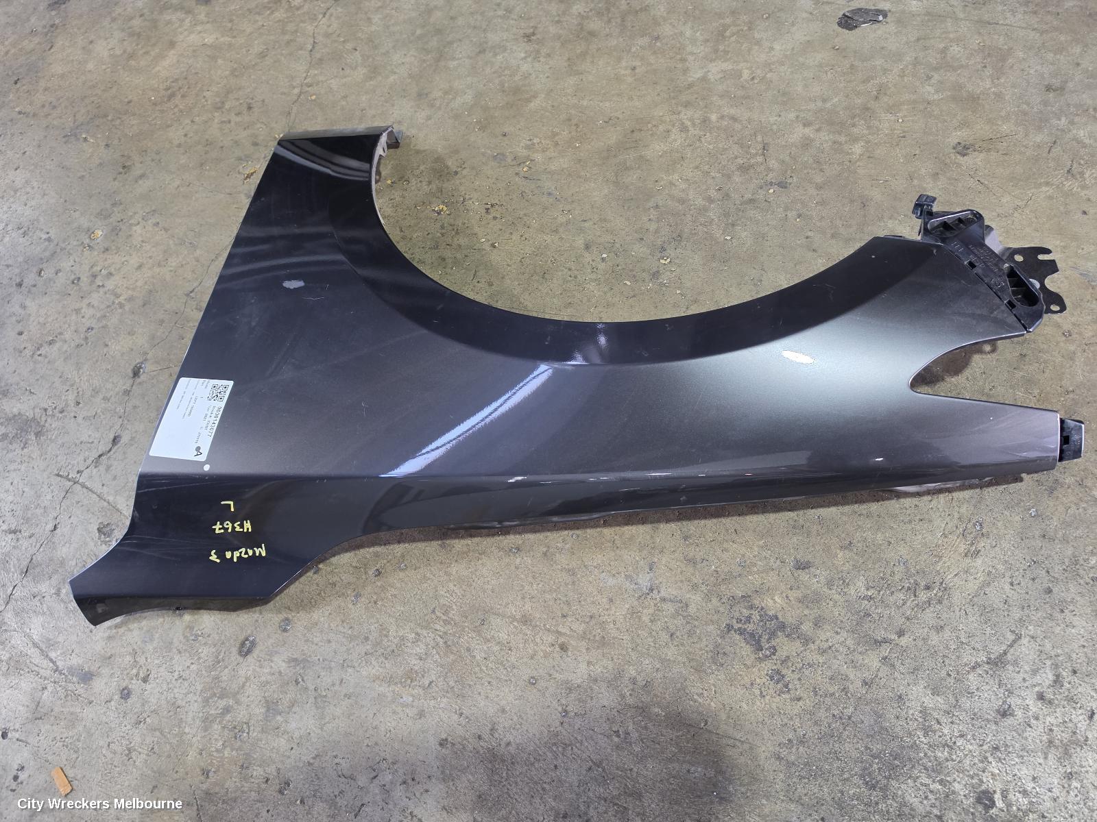 MAZDA 3 LEFT GUARD, BP, SEDAN, 03/2019 ONWARDS - Image 3