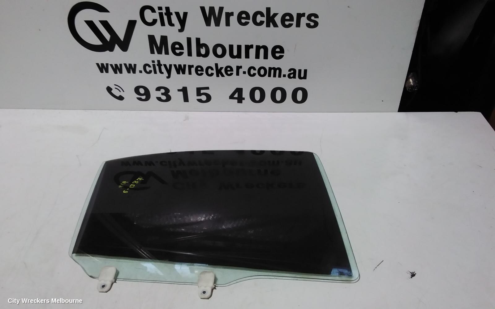 MITSUBISHI LANCER RIGHT REAR DOOR WINDOW, CJ, 09/2007 - 10/2015 - Image 1