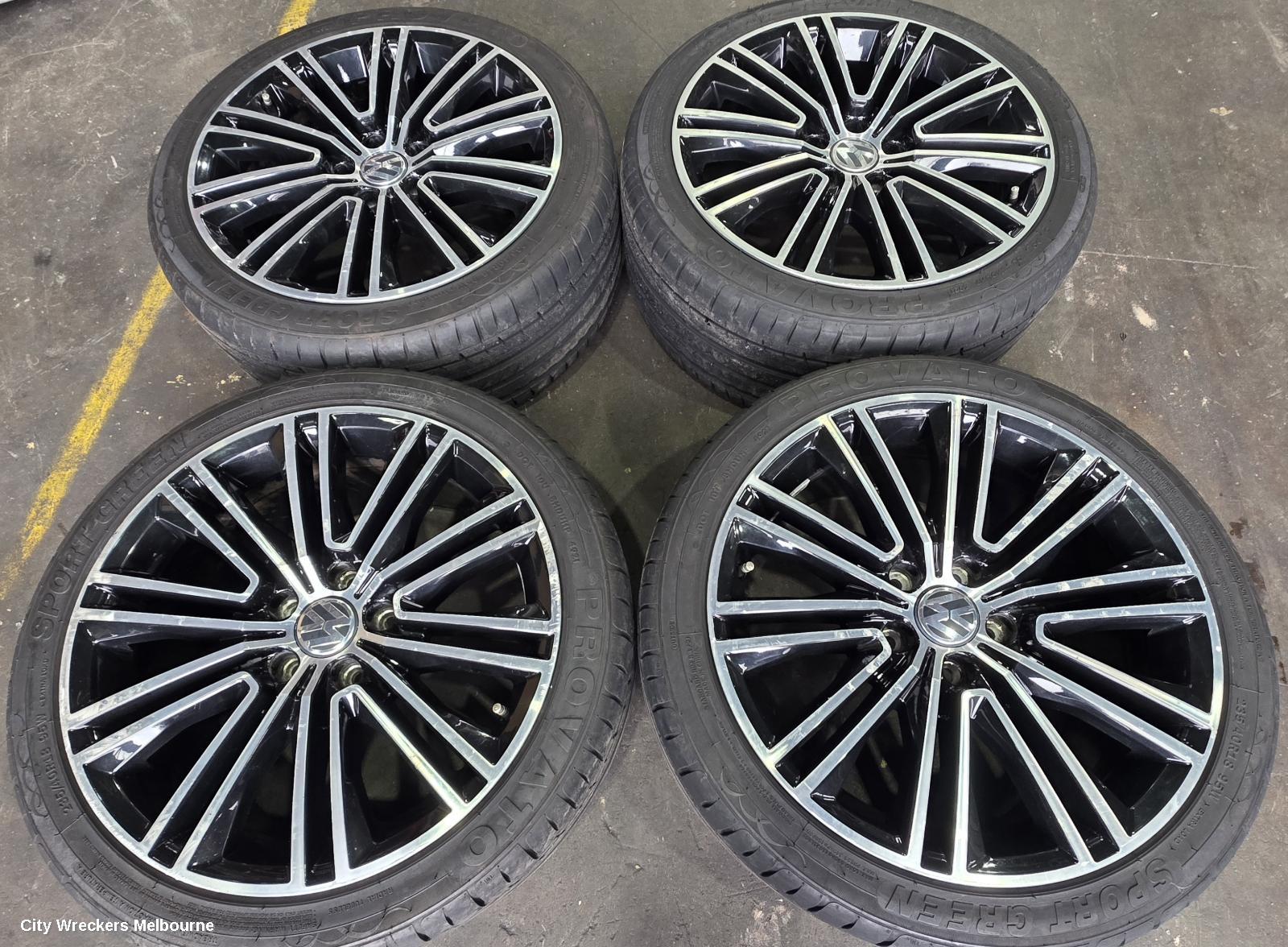 VOLKSWAGEN PASSAT WHEEL MAG, FACTORY, 18X8IN, VICENZA, 3C/MK6 B7, 09/2010 - 05/2015 - Image 2