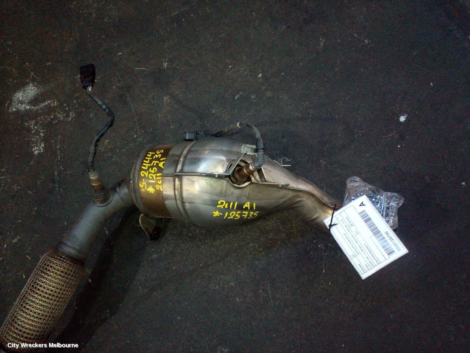 AUDI A1 CATALYTIC CONVERTER, UNDER CAR, 1.4, PETROL, CAXA/CNVA CODE, 8X, 12/2010 - 10/2018 - Image 3