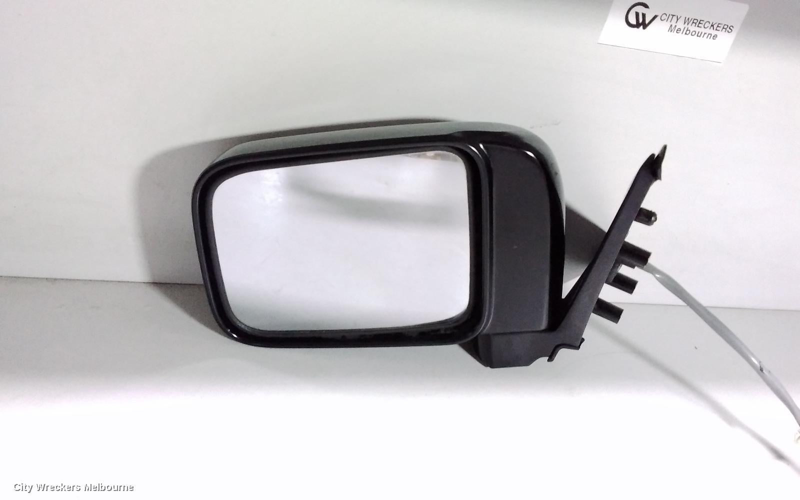NISSAN NAVARA LEFT DOOR MIRROR, D22, MANUAL, TRAY BACK, LONG ARM TYPE, 04/1997 - 08/2015 - Image 2