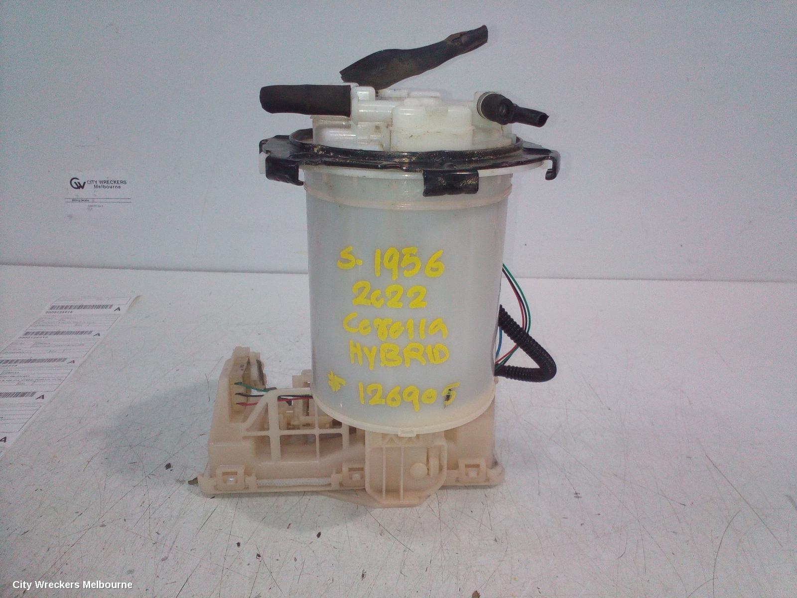 TOYOTA COROLLA FUEL PUMP, PETROL, 1.8, 2ZR-FXE, IN TANK (PUMP & SENDER), E210, 07/2018 ONWARDS - Image 1