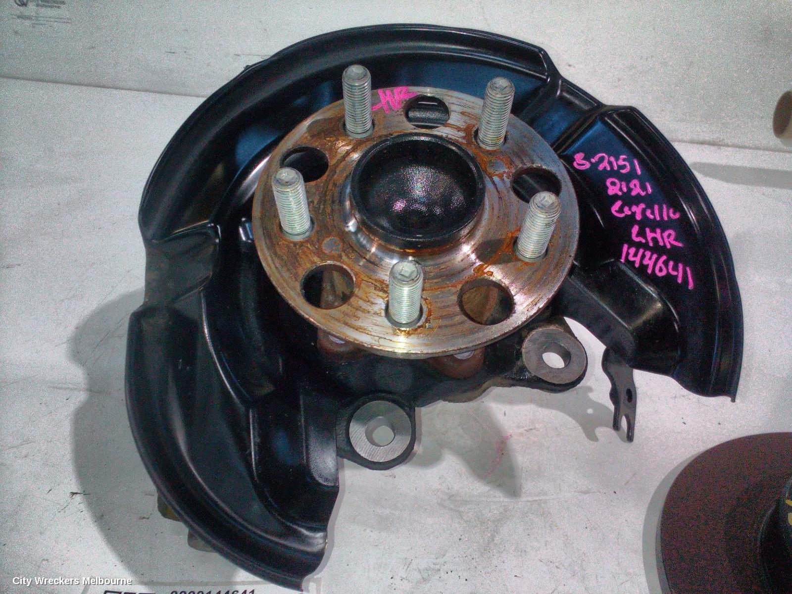 TOYOTA COROLLA LEFT REAR HUB ASSEMBLY, E210, AISIN BRAND, 07/2018 ONWARDS - Image 2