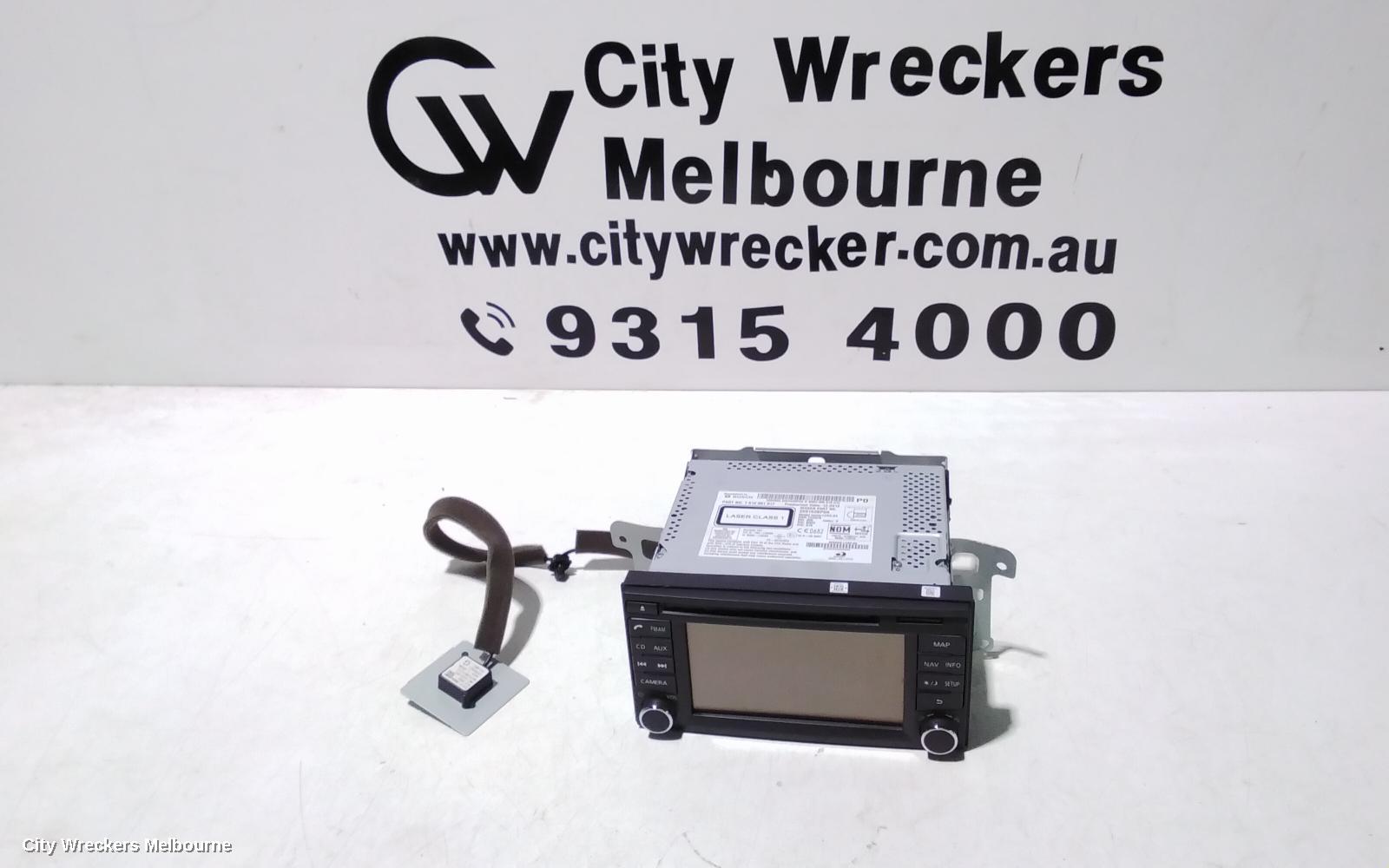 NISSAN PULSAR RADIO/CD/DVD/SAT/TV, SAT NAV, B17, 12/2012 - 12/2017 - Image 1