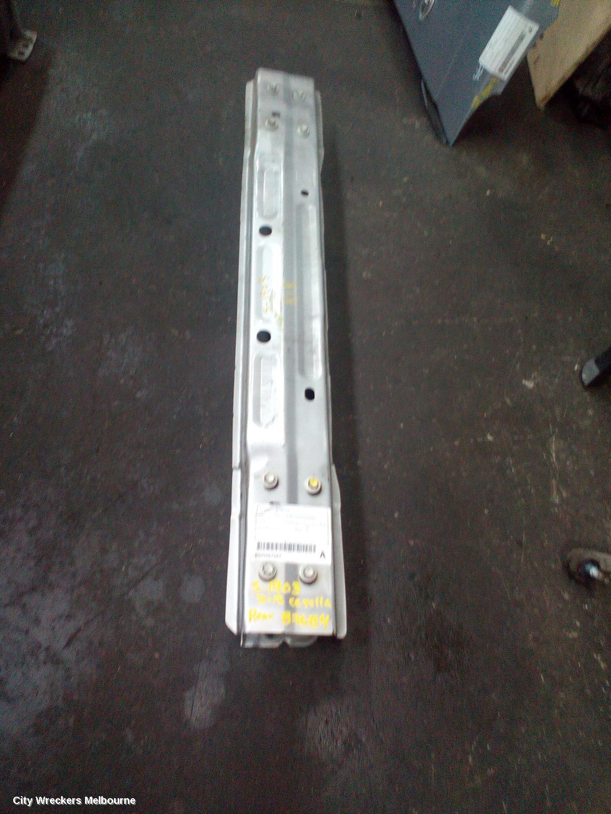 TOYOTA COROLLA R/BAR BRACKET/REINFO, REINFORCEMENT, ZRE182R/ZWE186R, HATCH, 10/2012 - 06/2018 - Image 2