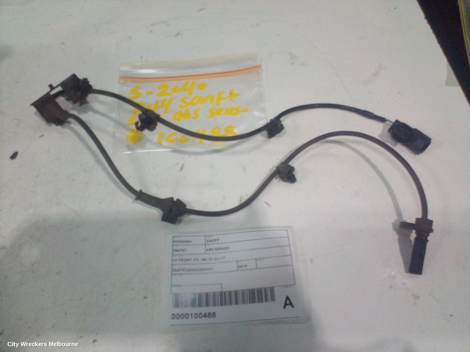 SUZUKI SWIFT ABS SENSOR, LH FRONT, FZ, 08/2010 - 03/2017 - Image 1