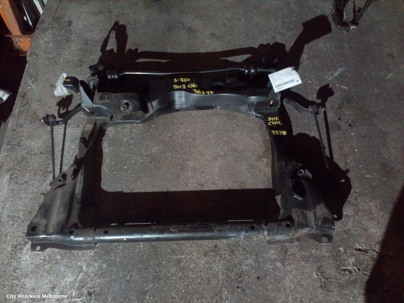 HONDA CIVIC FRT XMEMBER/CRADLE, 9TH GEN, 1.8/2.0, PETROL, CROSSMEMBER, SEDAN, 02/2012 - 04/2016 - Image 2