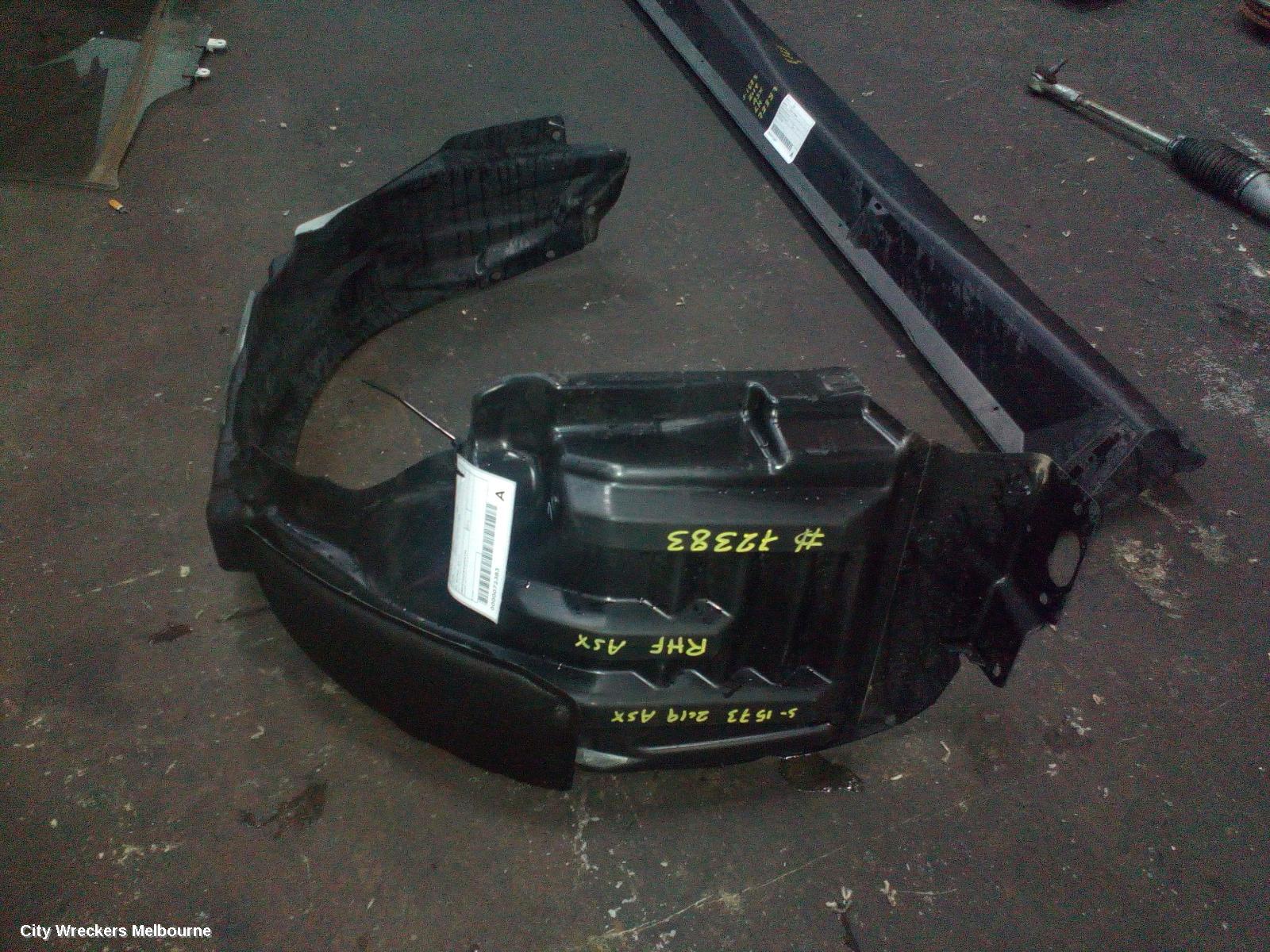 MITSUBISHI ASX RIGHT GUARD LINER, FRONT, XA-XC, PETROL, 07/2013 - 07/2019 - Image 2