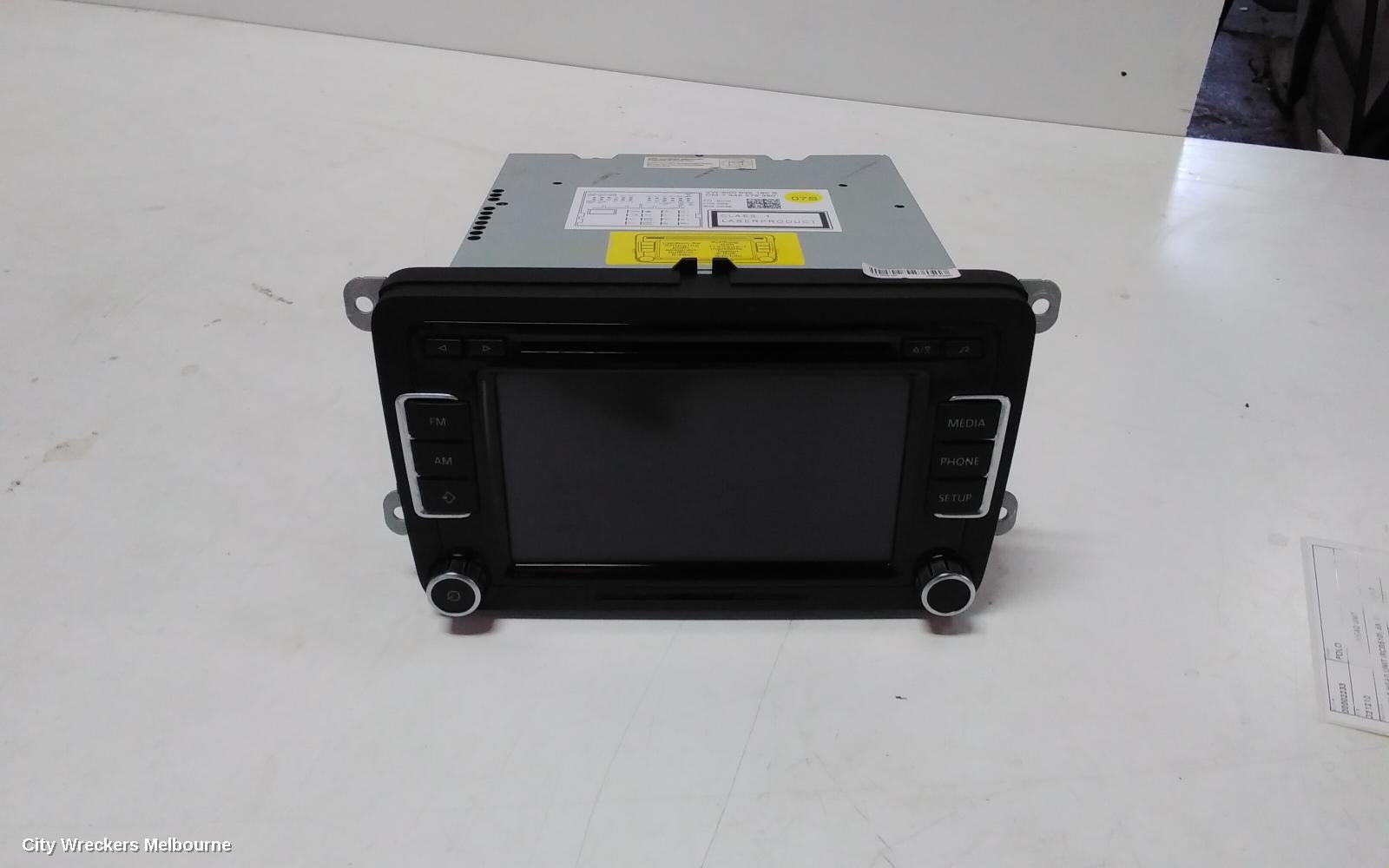 VOLKSWAGEN POLO RADIO/CD/DVD/SAT/TV, DISPLAY & HEAD UNIT (RCD510), 6R, 05/2010 - 09/2017 - Image 3