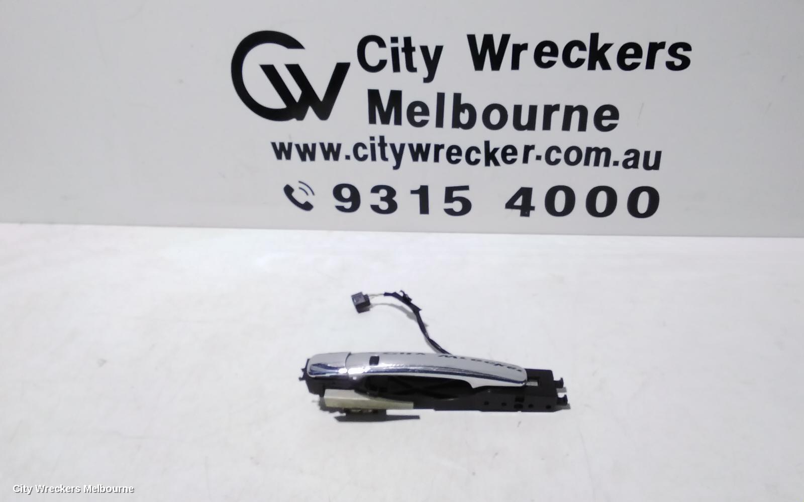 NISSAN XTRAIL DOOR HANDLE, OUTER, LH FRONT, BLACK, NON PUSH BUTTON START TYPE, T31, 09/2007 - 12/2013 - Image 1