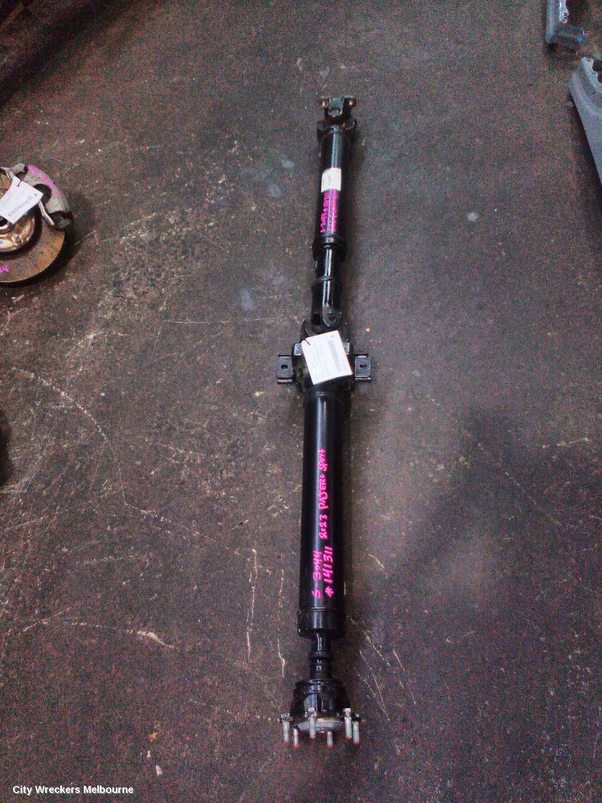 MITSUBISHI PAJERO REAR DRIVE SHAFT, 2.4, DIESEL, AUTO T/M, PAJERO SPORT, QE-QF, 10/2015 ONWARDS - Image 1