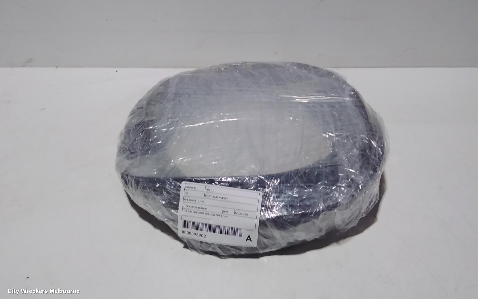 TOYOTA HIACE SEAL, LHR SLIDING DOOR SEAL ON THE BODY: 93902, LH REAR RUBBER SEAL, 300 SERIES, 02/2019 ONWARDS - Image 3
